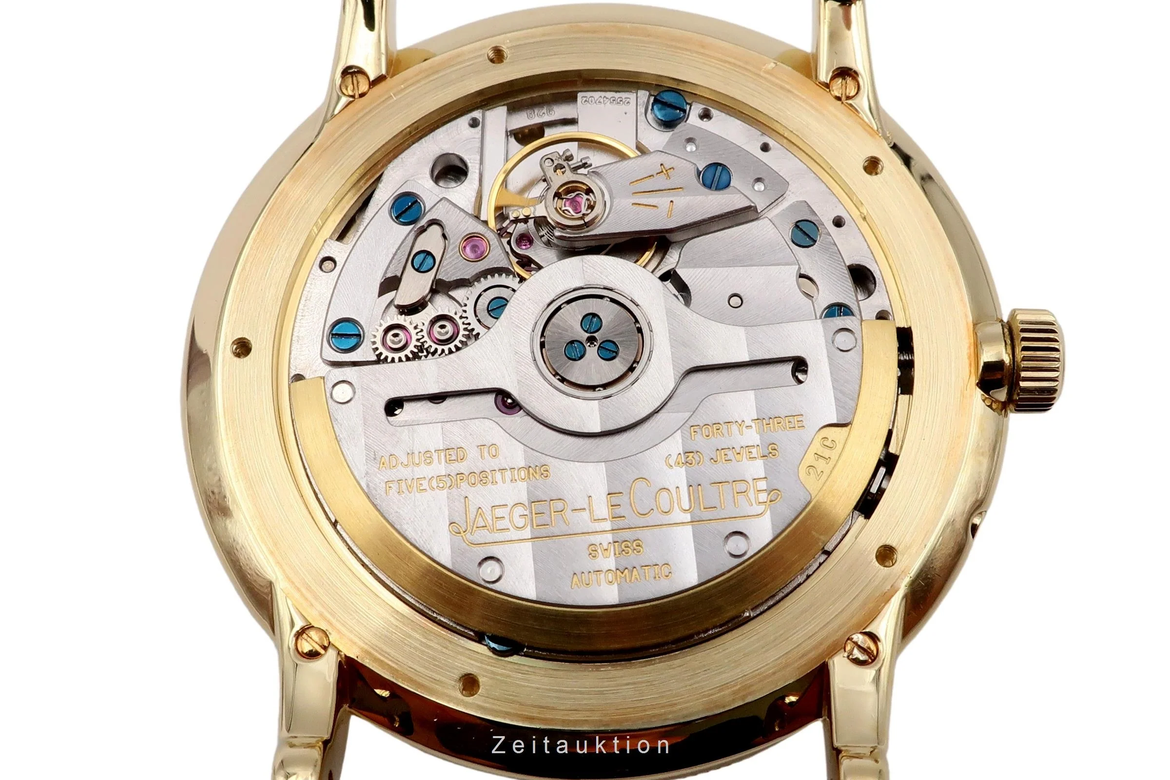 Jaeger LeCoultre Gentilhomme 18 ct gold automatic men's watch 155.140.930  , 155.1.93  [2505037] - Image 15