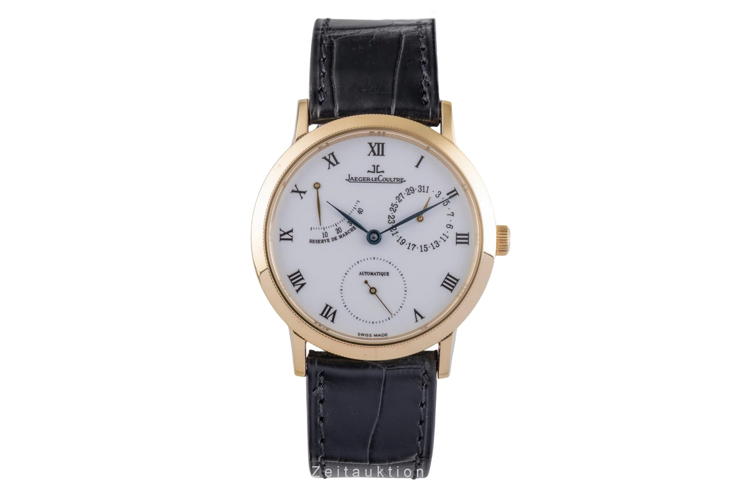 Jaeger LeCoultre Gentilhomme 18 ct gold automatic men's watch 155.140.930  , 155.1.93  [2505037] - Image 5