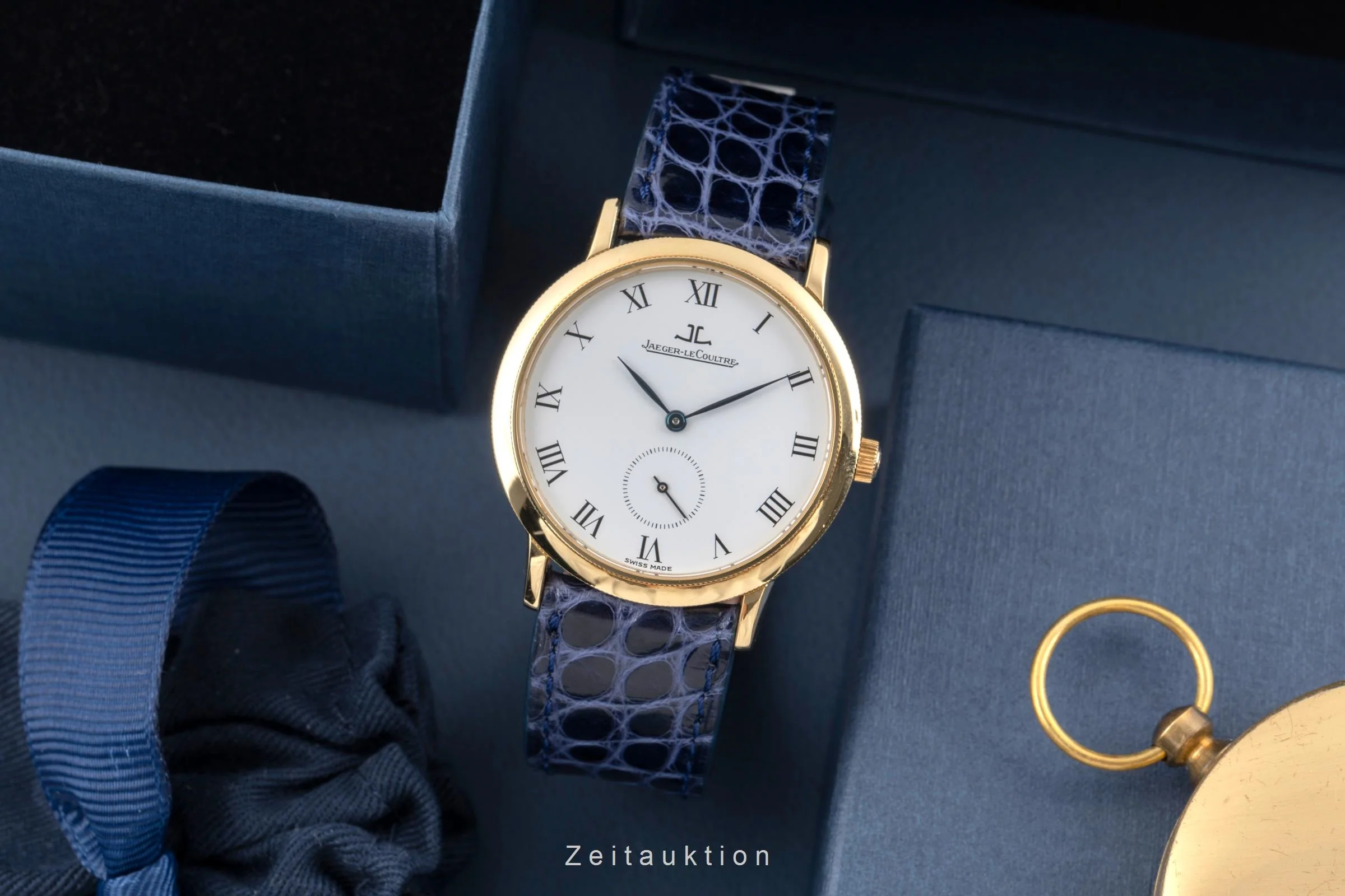 Jaeger LeCoultre Gentilhomme 18 ct gold manual winding men's watch 152.1.81  [2504338] - Image 4