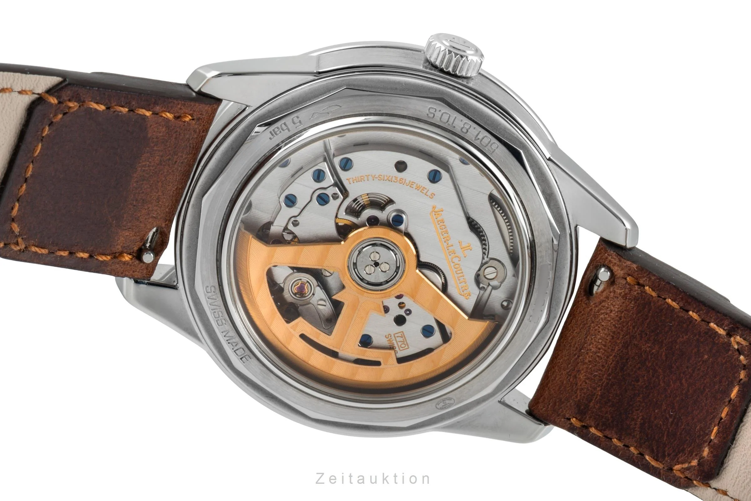Jaeger LeCoultre Geophysic steel automatic men's watch Q8018420 501.8.T0.S  [2507390] - Image 13