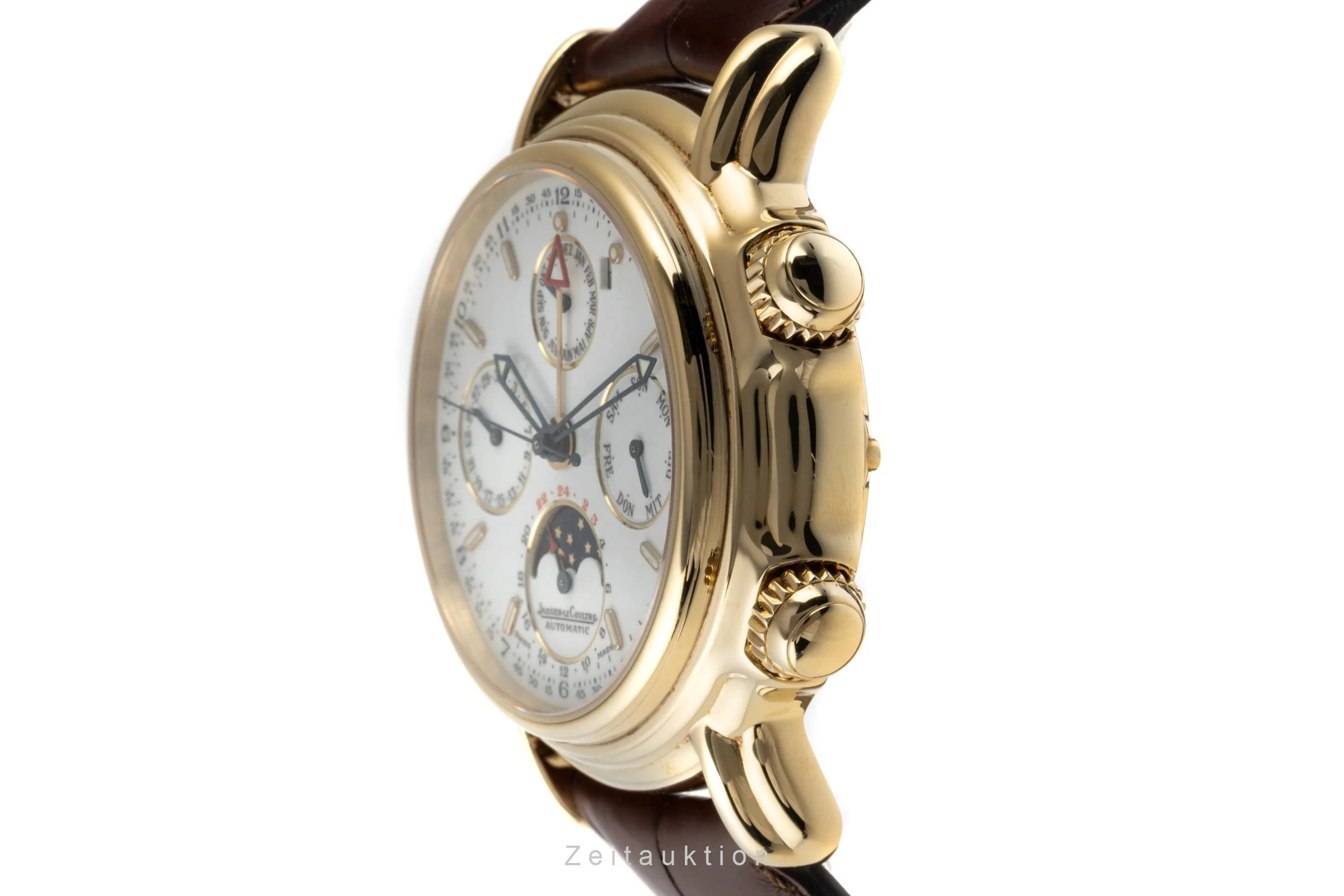 Jaeger LeCoultre Grand Réveil  18 ct gold automatic men's watch 180.1.99 LP: 42300EUR  [2206557] - Image 6