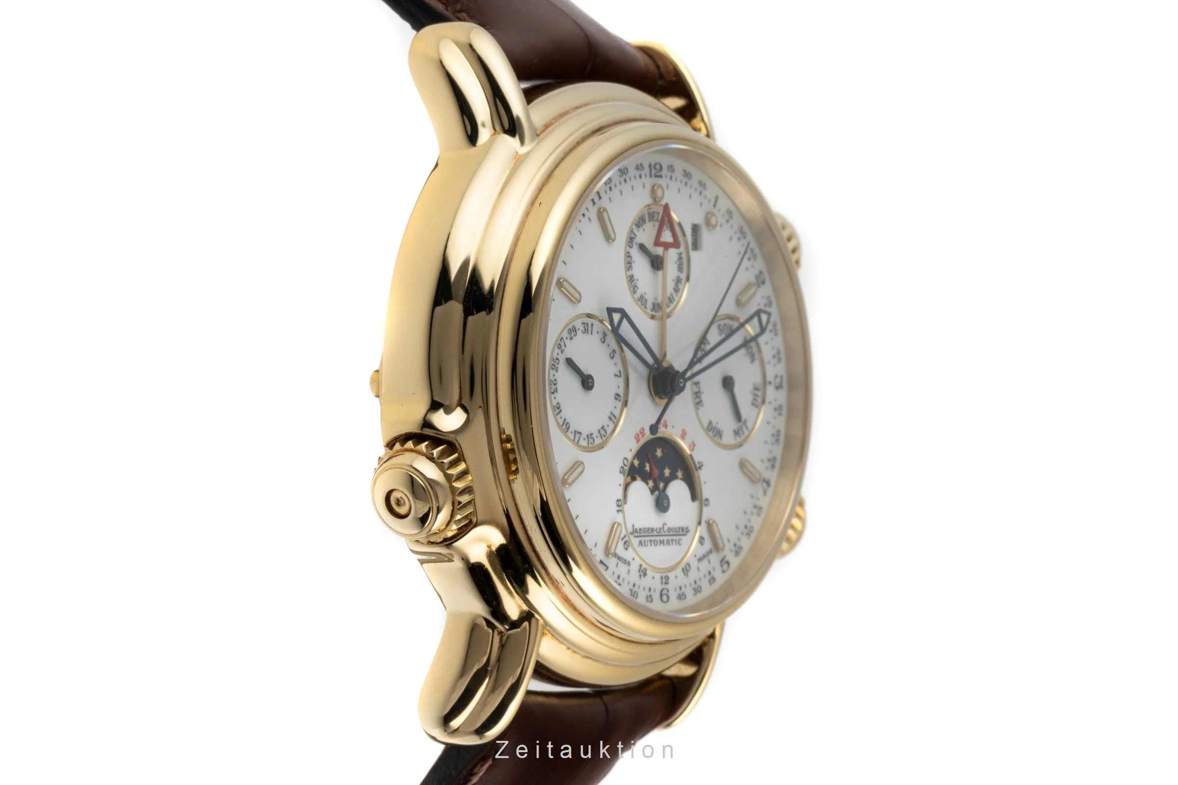 Jaeger LeCoultre Grand Réveil  18 ct gold automatic men's watch 180.1.99 LP: 42300EUR  [2206557] - Image 7