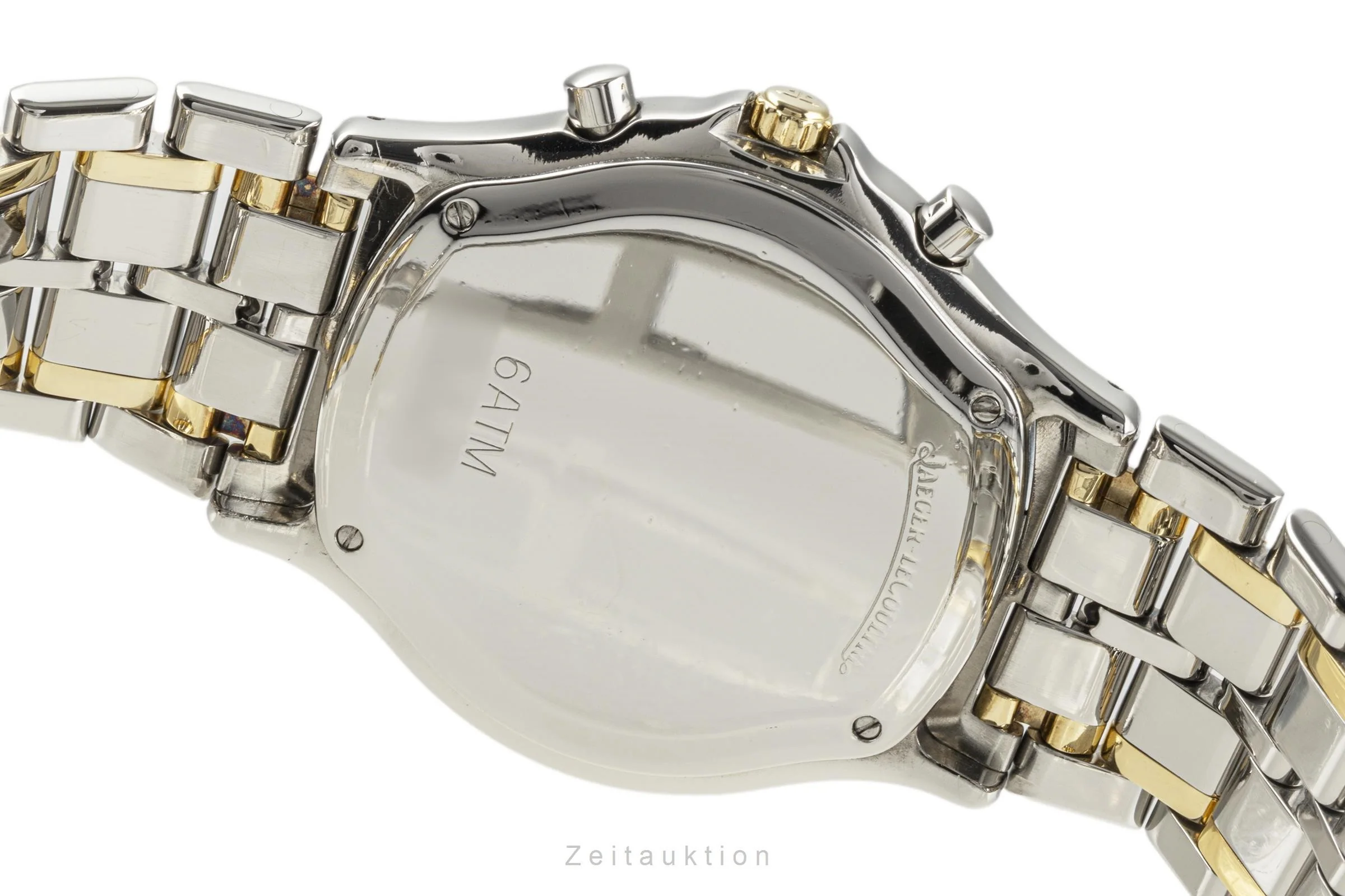 Jaeger LeCoultre Heraion chronograph steel / gold quartz men's watch 115.5.31  [2204736] - Image 13