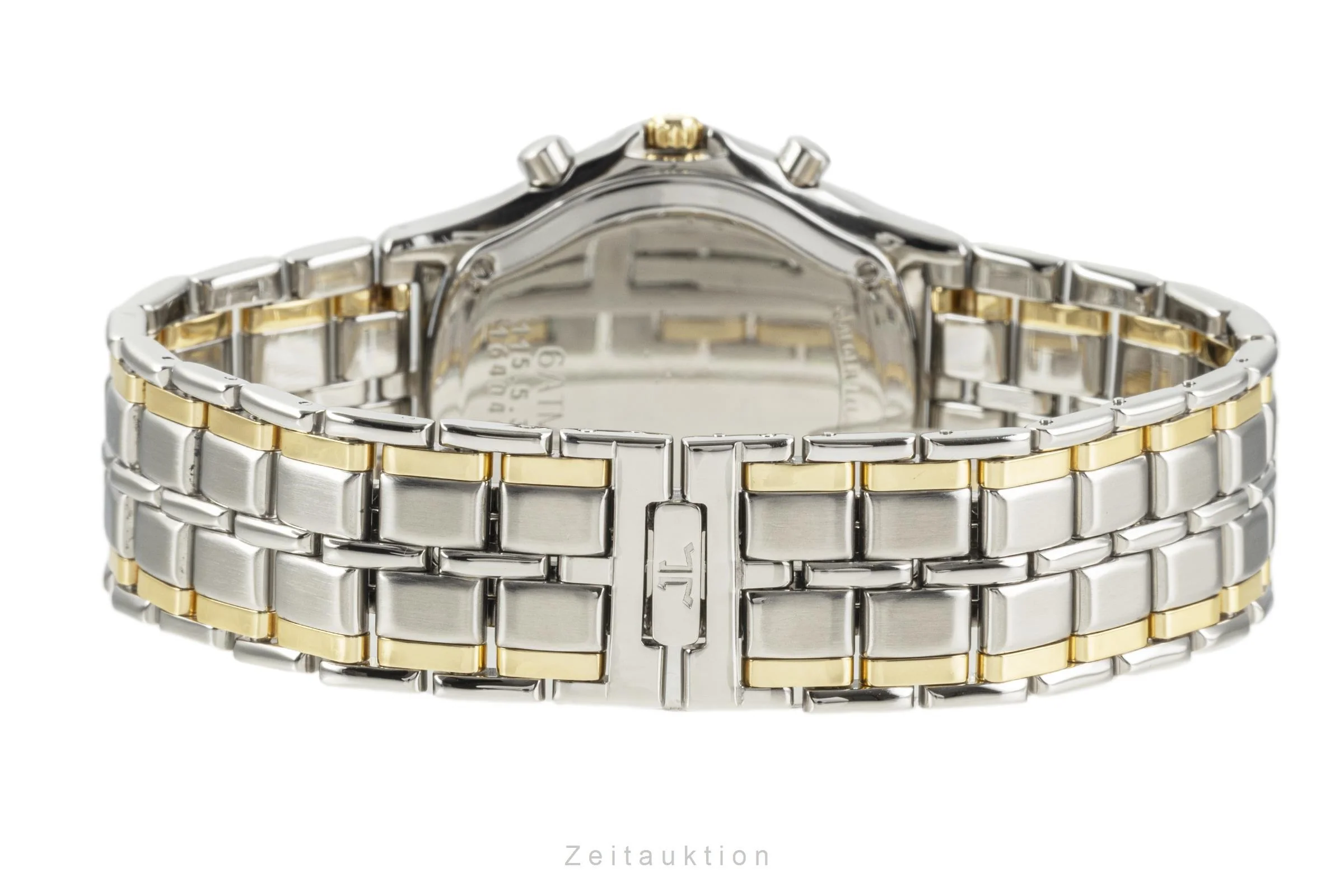 Jaeger LeCoultre Heraion chronograph steel / gold quartz men's watch 115.5.31  [2204736] - Image 15