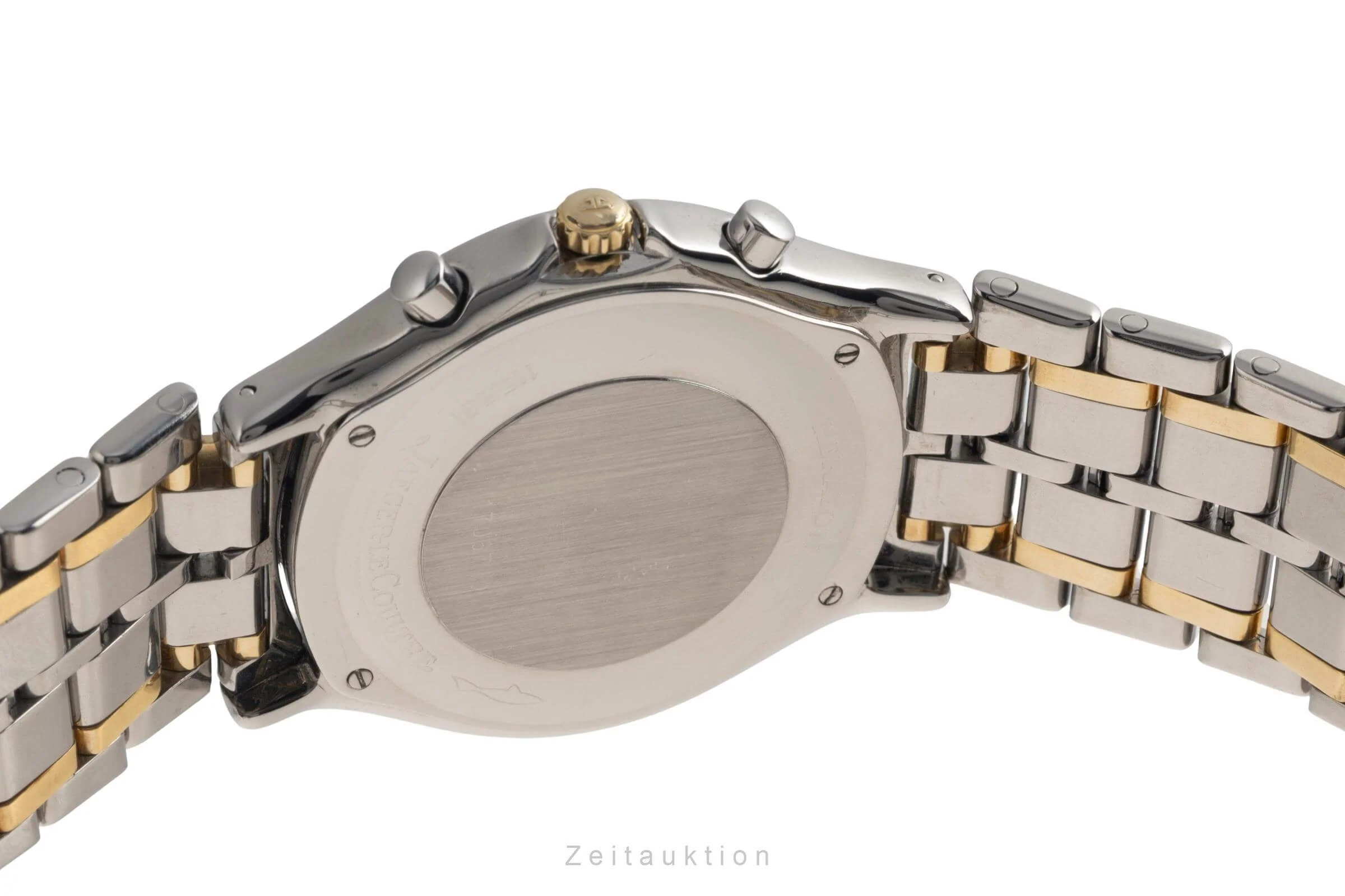 Jaeger LeCoultre Heraion chronograph steel / gold quartz men's watch 115.5.31  [2501290] - Image 10