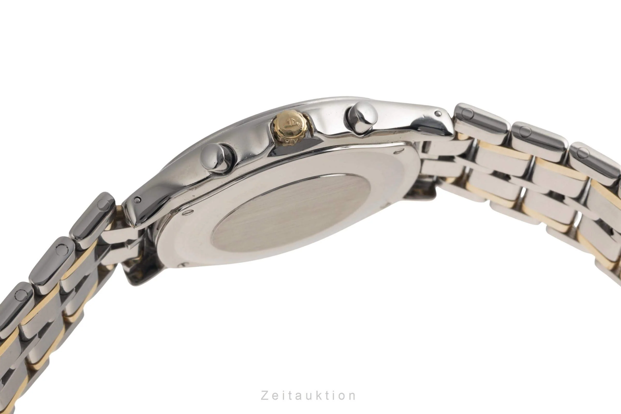 Jaeger LeCoultre Heraion chronograph steel / gold quartz men's watch 115.5.31  [2501290] - Image 11
