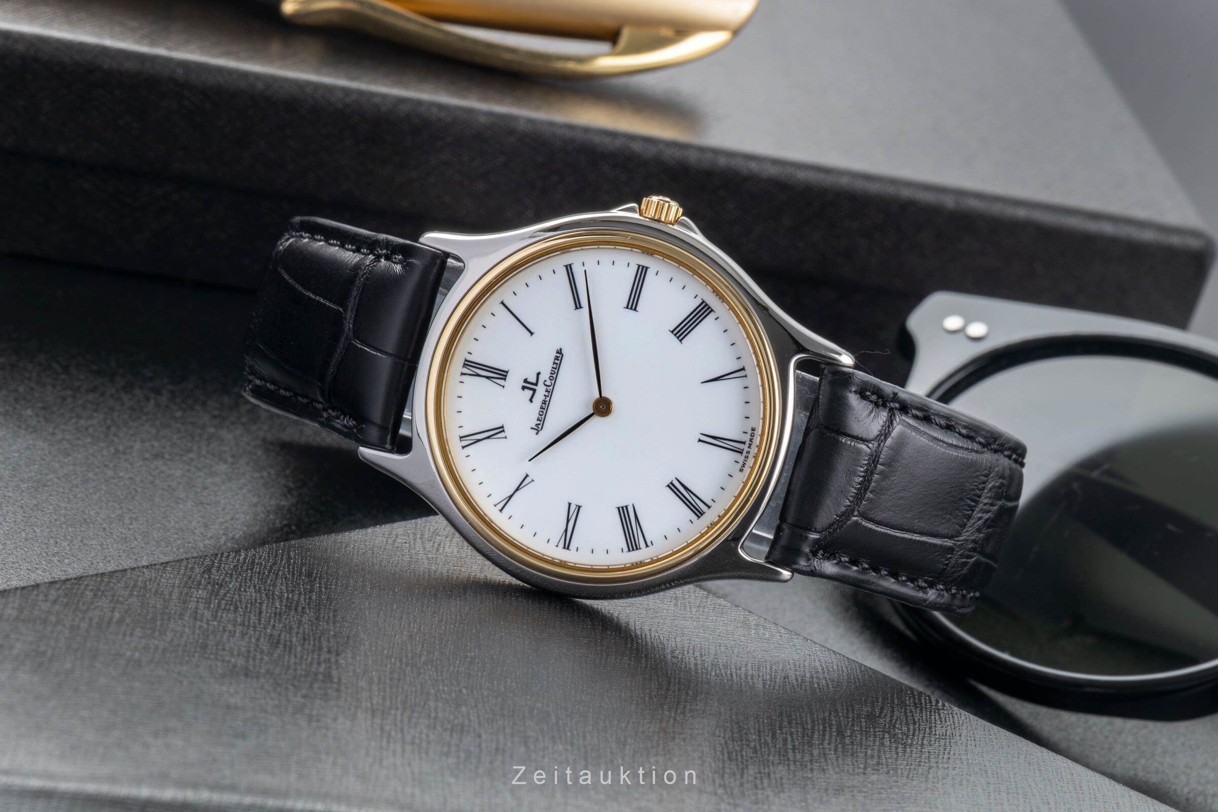 Jaeger LeCoultre Heraion steel / gold quartz men's watch 112.5.08  [2501865] - Image 3