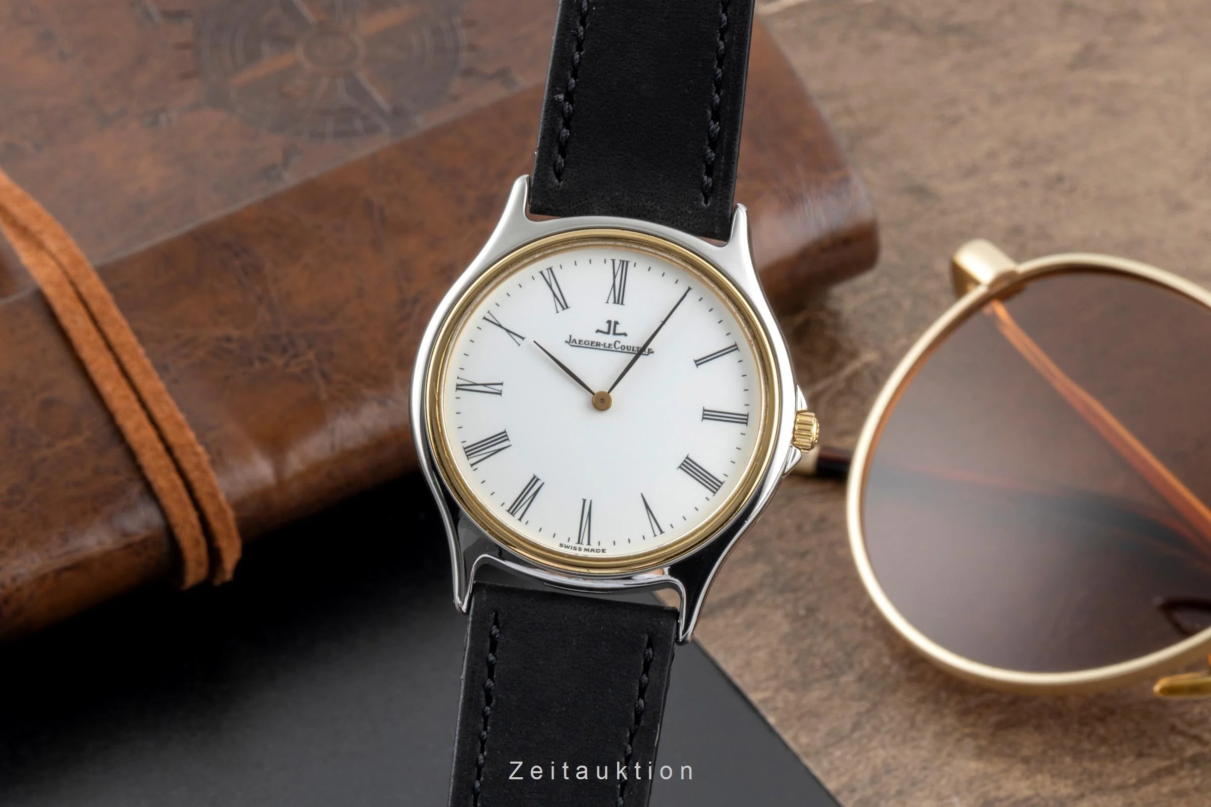 Jaeger LeCoultre Heraion steel / gold quartz men's watch 112.5.08  [2506749] - Image 2