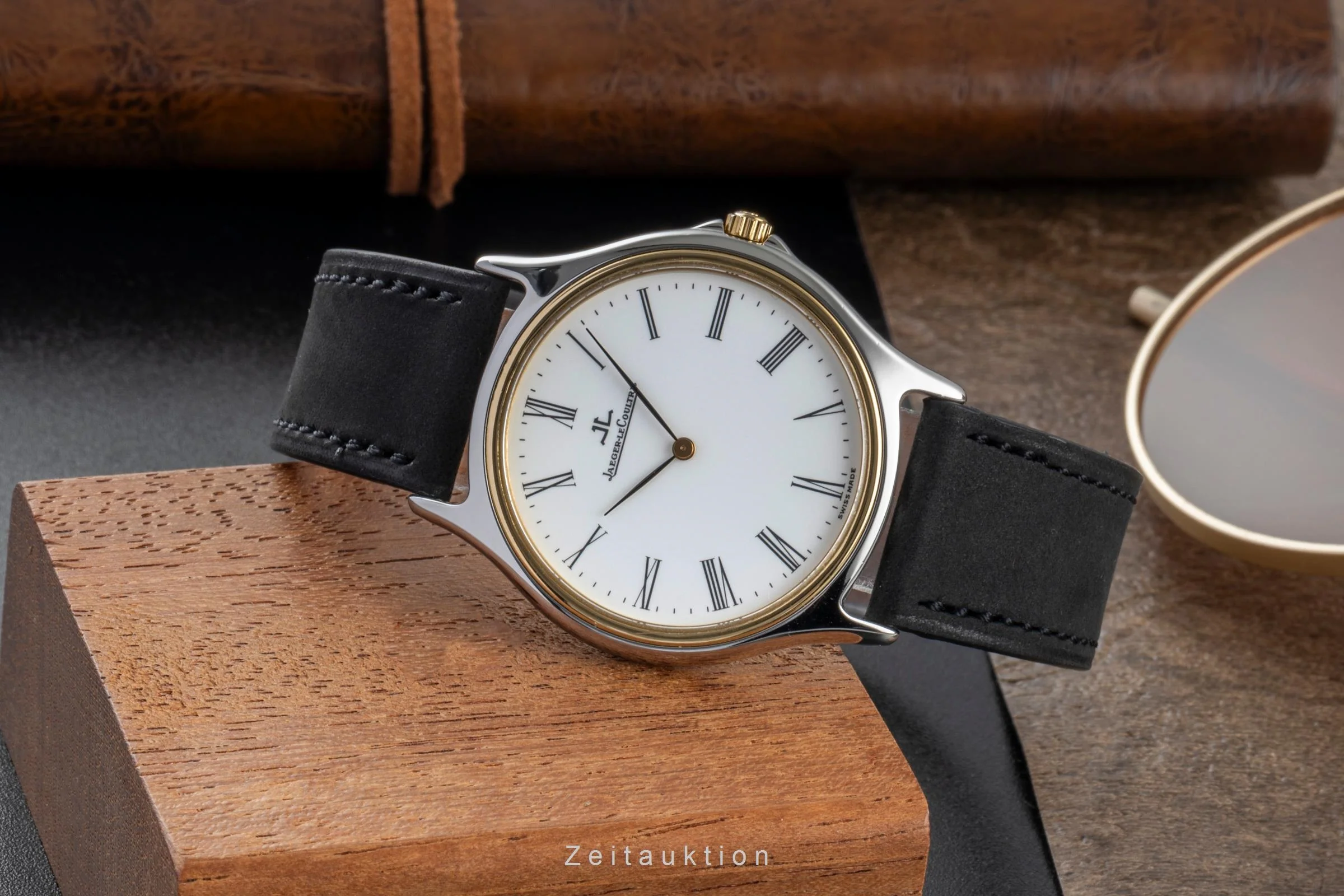 Jaeger LeCoultre Heraion steel / gold quartz men's watch 112.5.08  [2506749] - Image 3