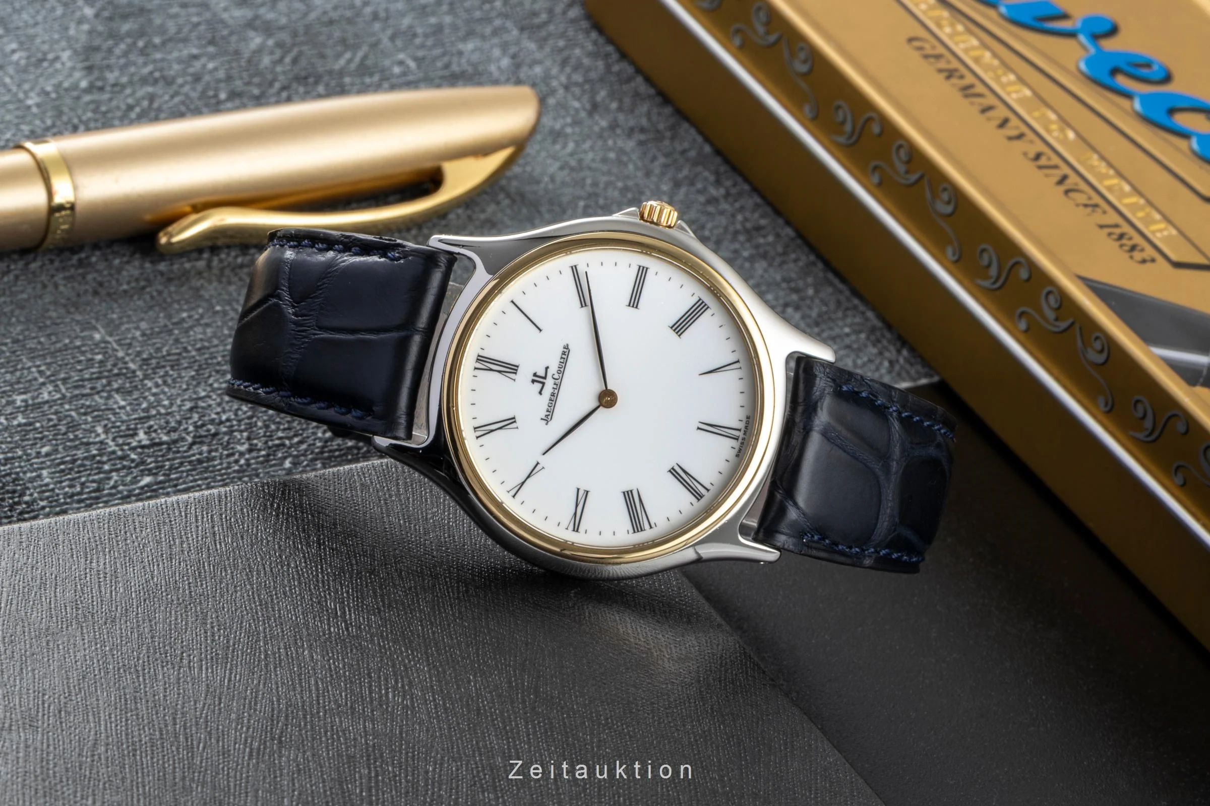 Jaeger LeCoultre Heraion steel / gold quartz men's watch 112.5.08  [2600407] - Image 3
