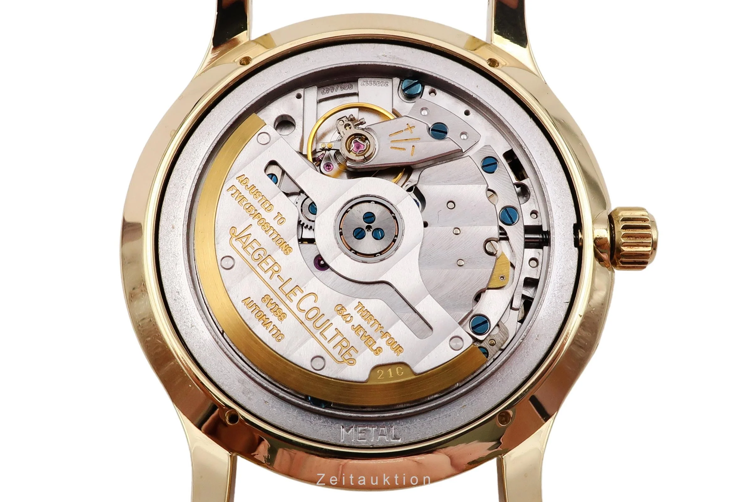 Jaeger LeCoultre Master Calendar 18 ct gold automatic men's watch 140.1.87  [2505612] - Image 14