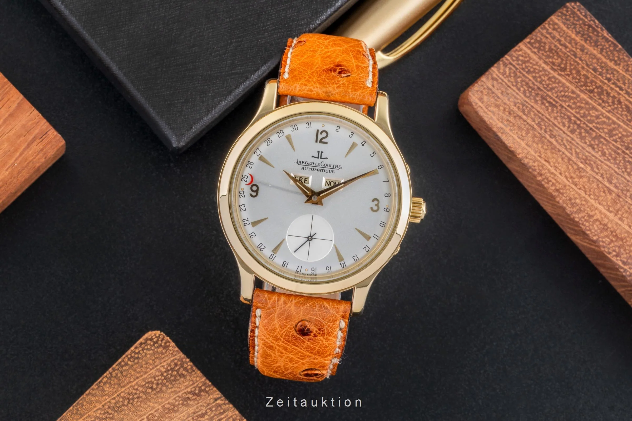 Jaeger LeCoultre Master Calendar 18 ct gold automatic men's watch 140.1.87  [2505612] - Image 4