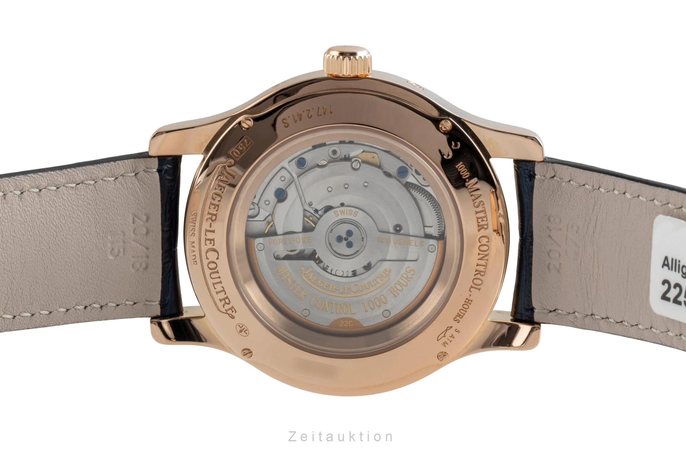 Jaeger LeCoultre Master Calendar 18 ct red gold automatic men's watch Q151242A,  147.2.41.S LP: 33500EUR  [2507212] - Image 12