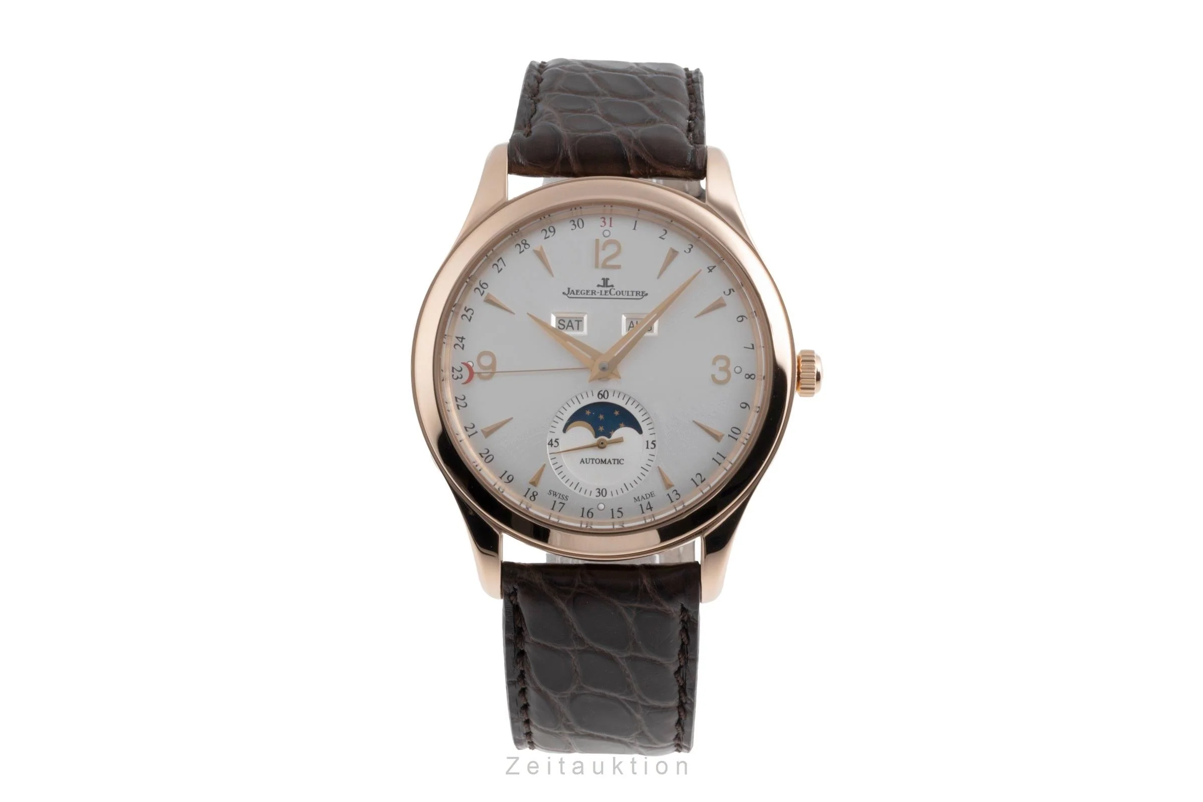 Jaeger LeCoultre Master Calendar 18 ct red gold automatic men's watch Q1552520  176.2.12.S LP: 33500EUR  [2502629] - Image 5