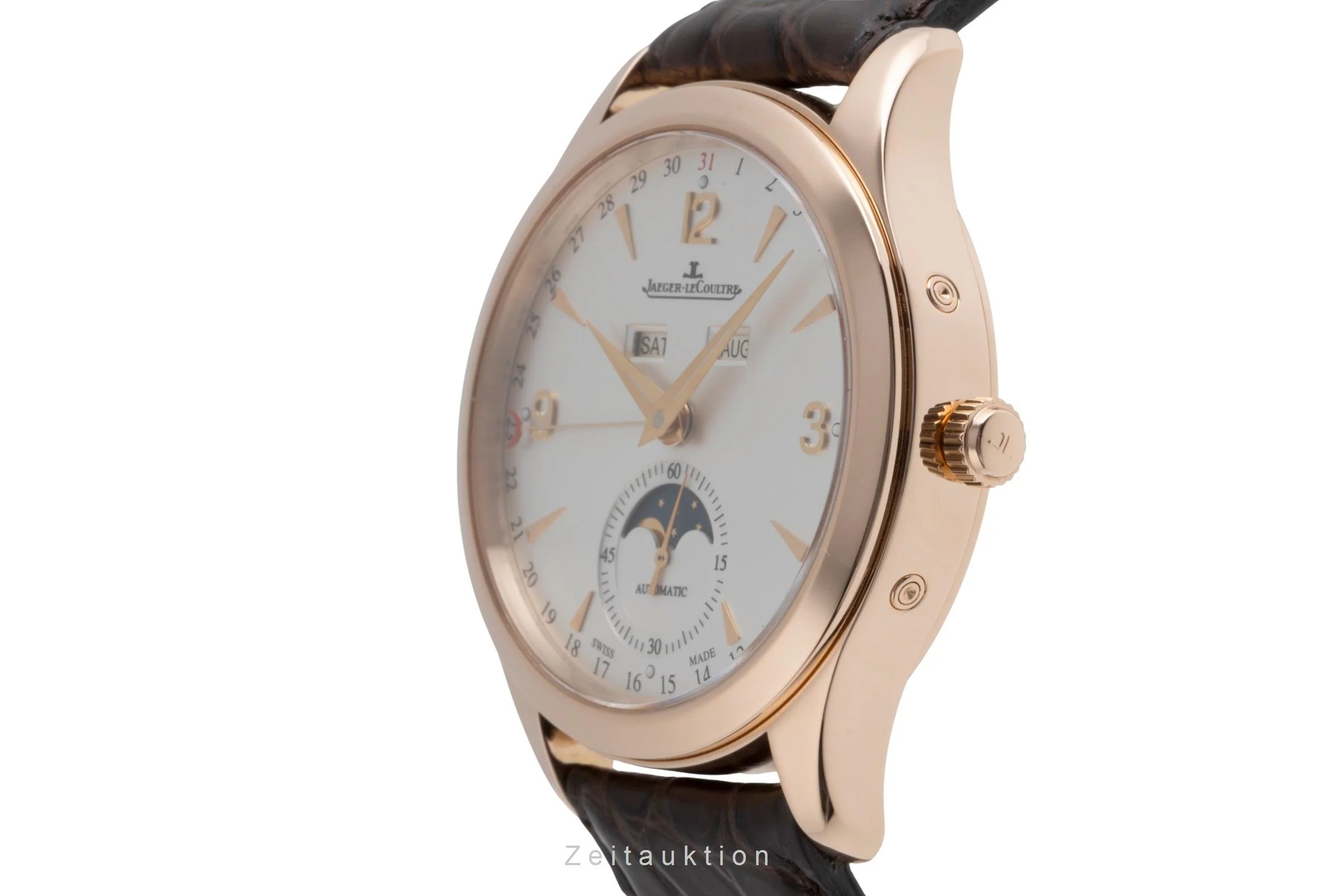 Jaeger LeCoultre Master Calendar 18 ct red gold automatic men's watch Q1552520  176.2.12.S LP: 33500EUR  [2502629] - Image 7