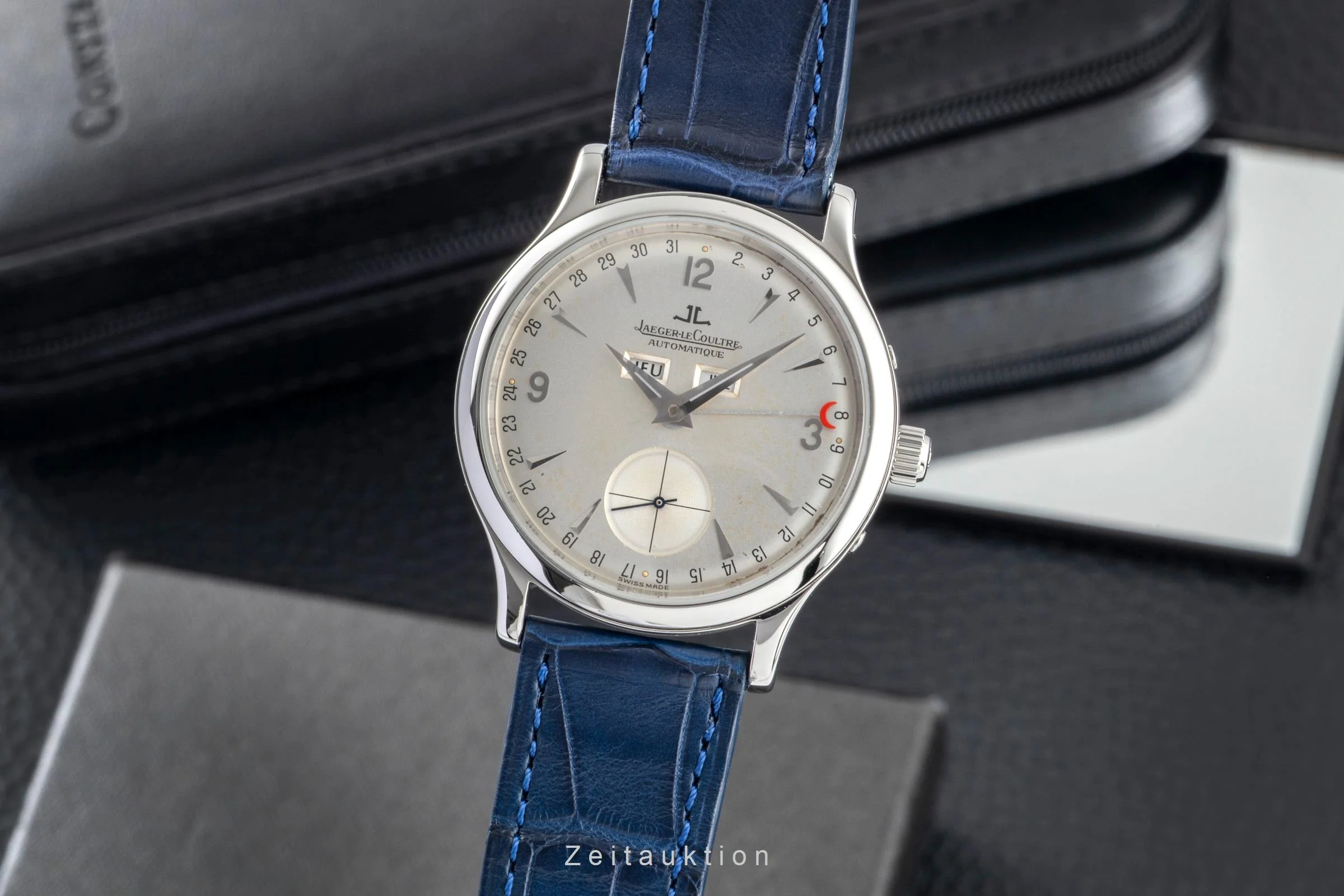 Jaeger LeCoultre Master Calendar steel automatic men's watch 140.8.87  [2600136] - Image 2