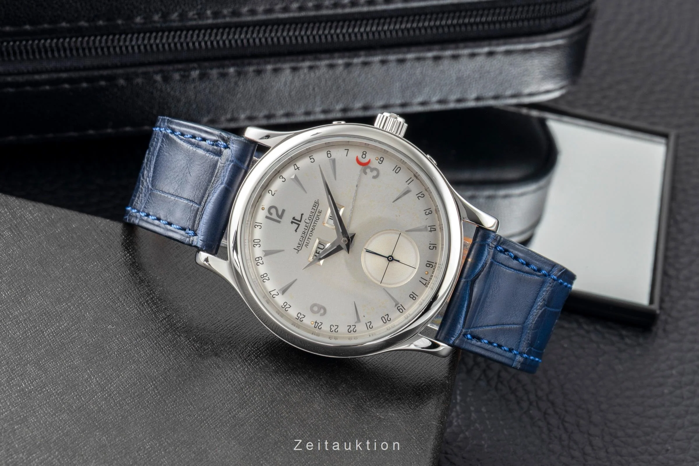 Jaeger LeCoultre Master Calendar steel automatic men's watch 140.8.87  [2600136] - Image 3