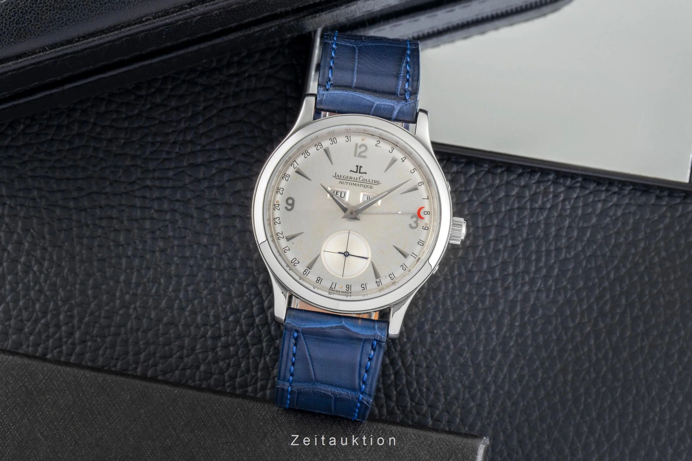 Jaeger LeCoultre Master Calendar steel automatic men's watch 140.8.87  [2600136] - Image 4
