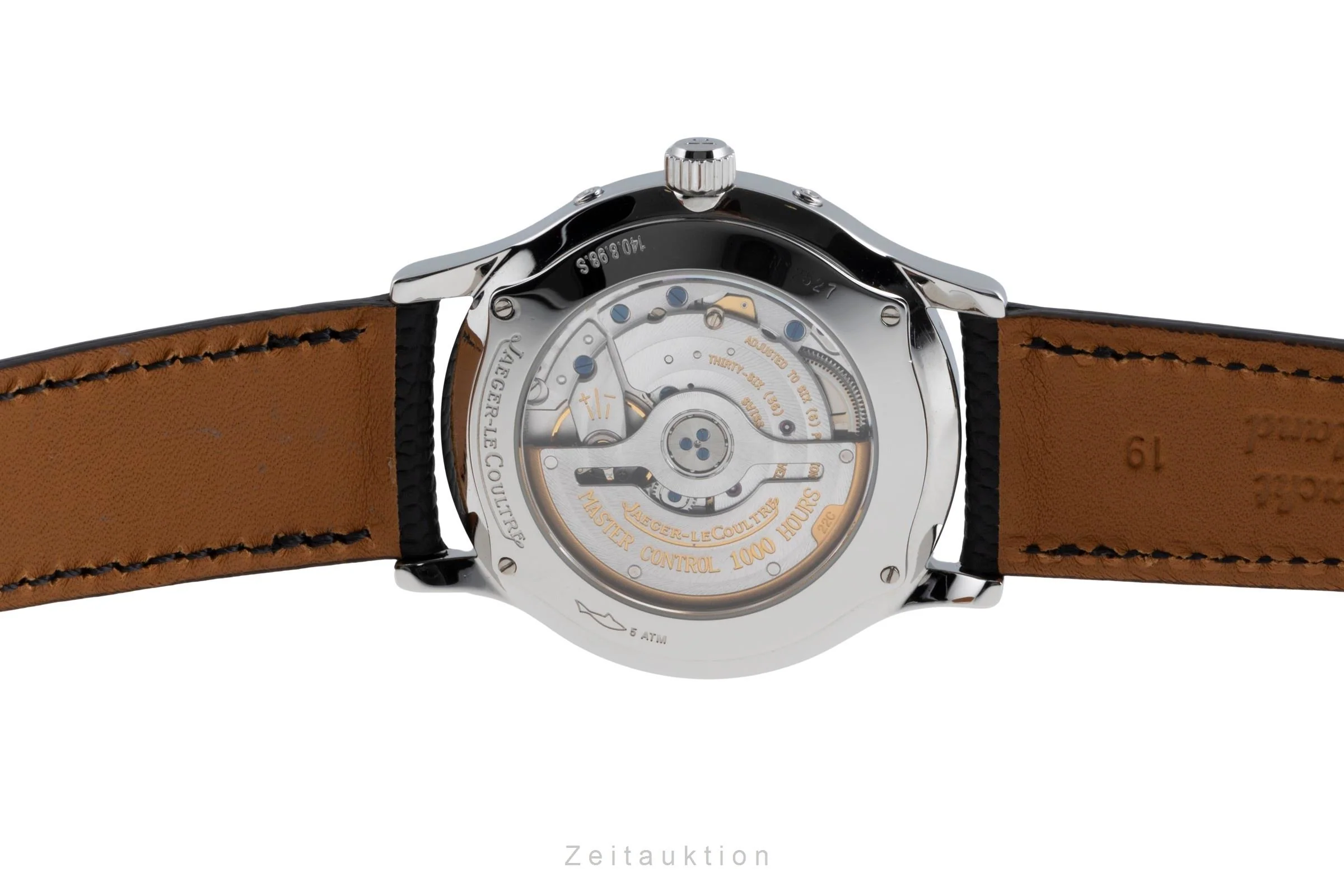 Jaeger LeCoultre Master Calendar steel automatic men's watch 140.8.98.S	  [2503222] - Image 11