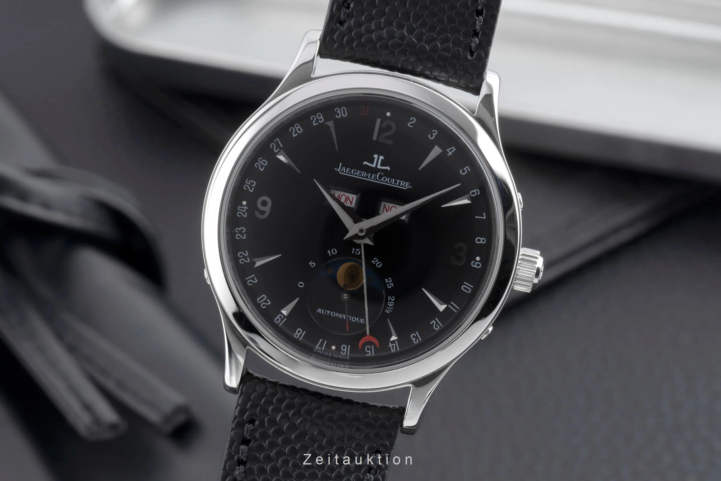 Jaeger LeCoultre Master Calendar steel automatic men's watch 140.8.98.S	  [2503222] - Image 2