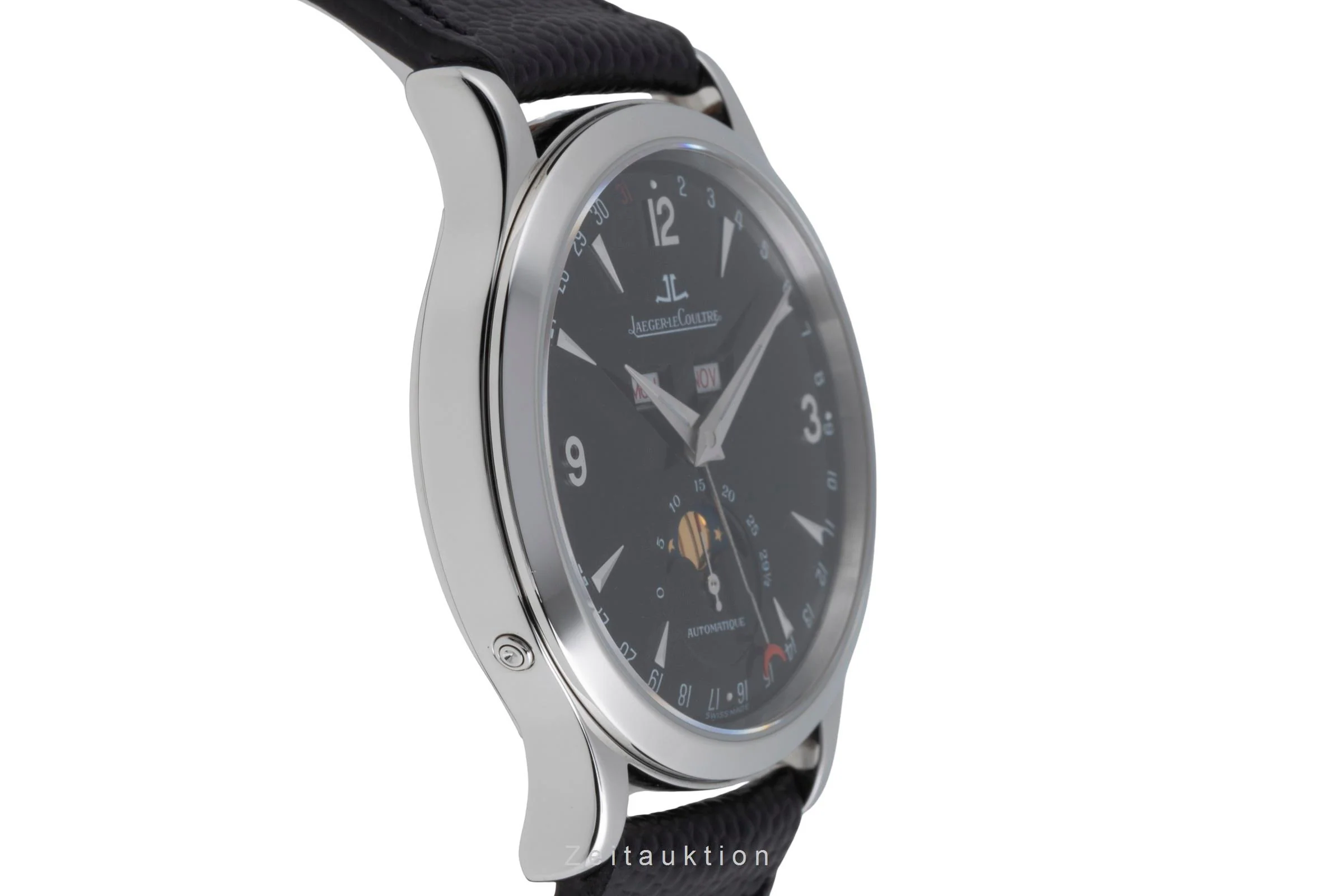 Jaeger LeCoultre Master Calendar steel automatic men's watch 140.8.98.S	  [2503222] - Image 8