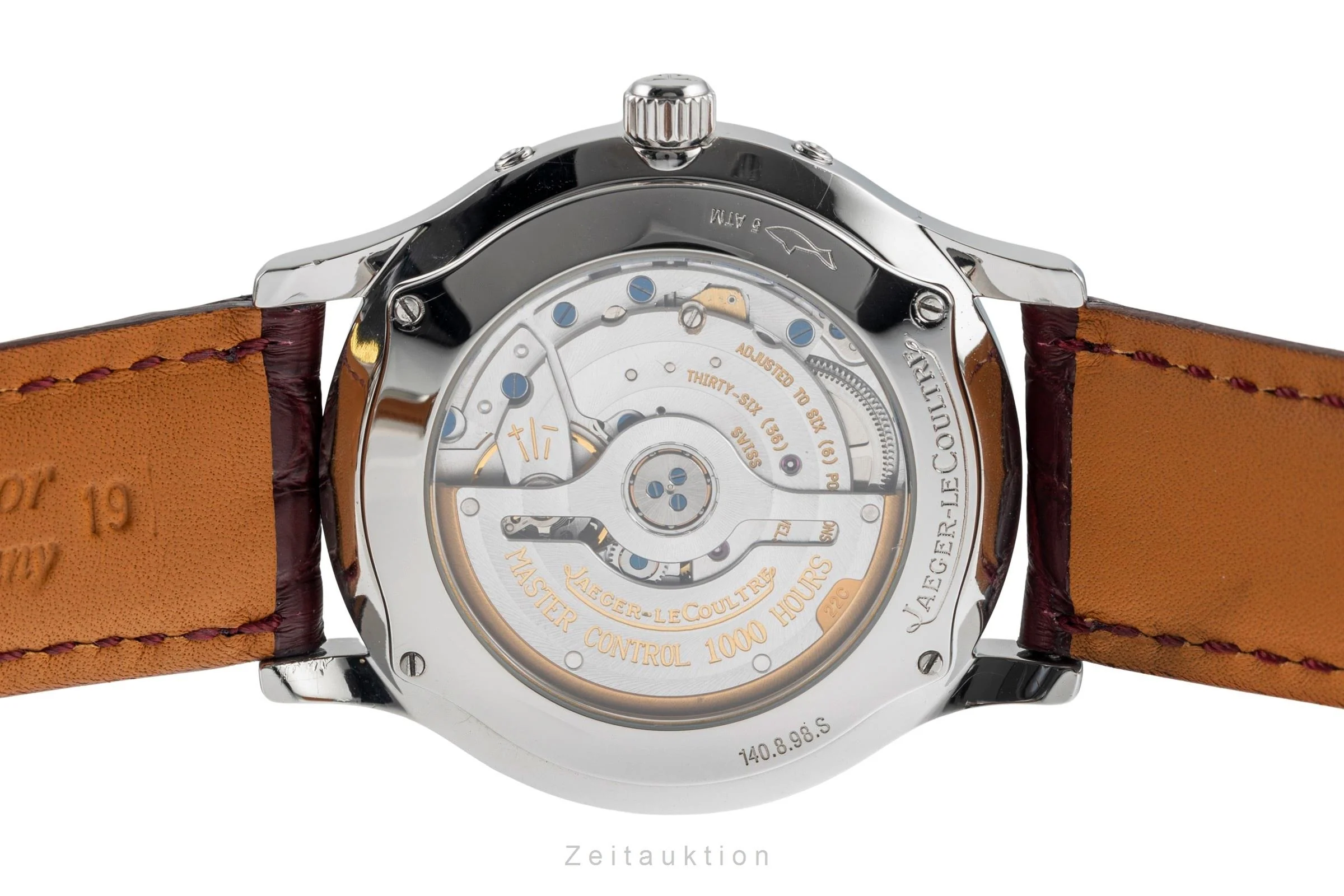Jaeger LeCoultre Master Calendar steel automatic men's watch Q143847D  , 140.8.98.S  [2501978] - Image 11