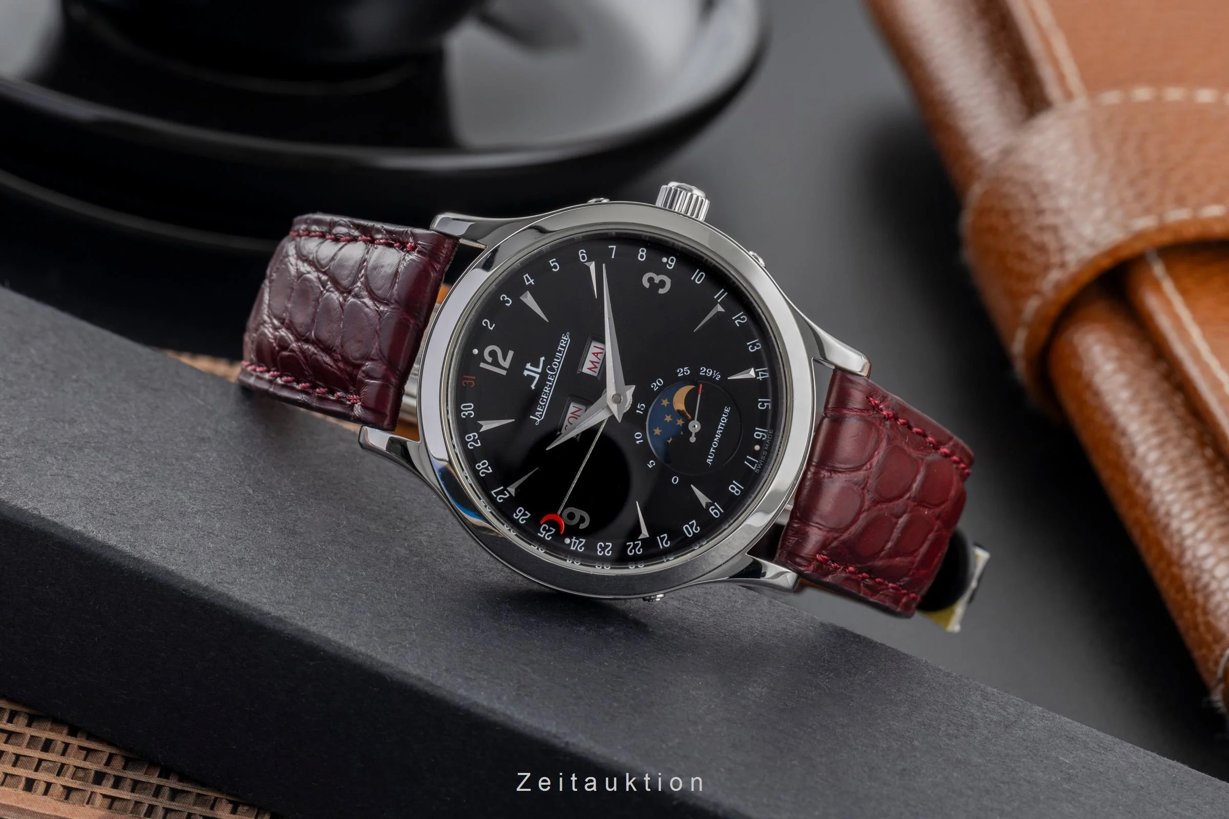 Jaeger LeCoultre Master Calendar steel automatic men's watch Q143847D  , 140.8.98.S  [2501978] - Image 3