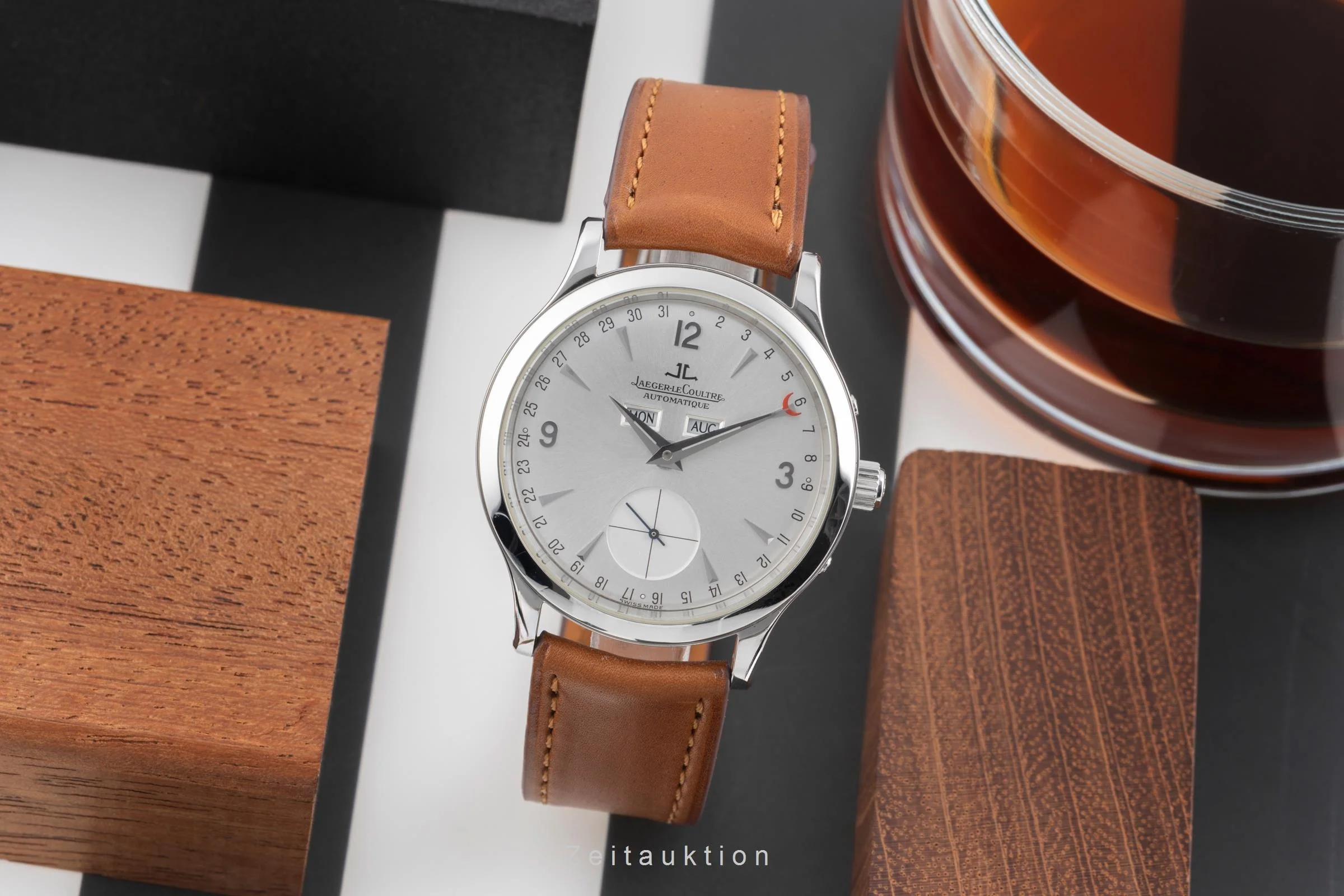 Jaeger LeCoultre Master Calendar steel automatic men's watch Q147842A  140.8.87  [2507454] - Image 4