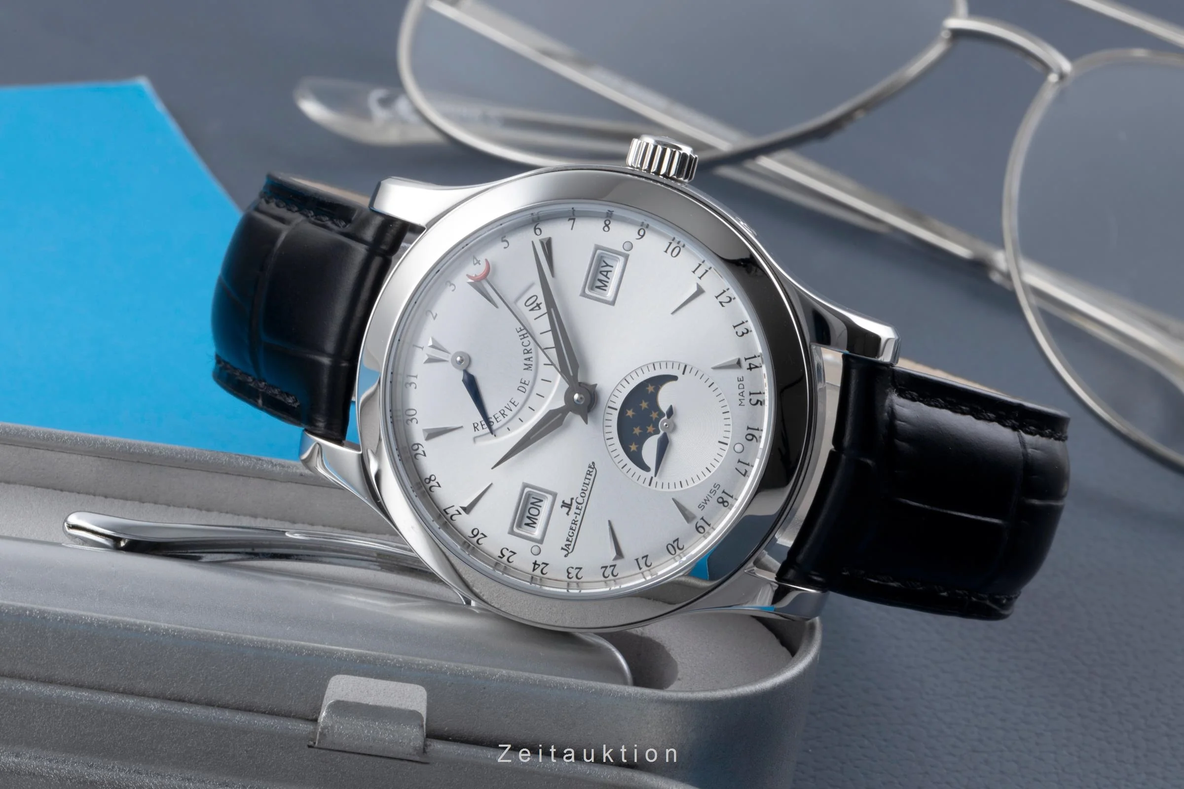 Jaeger LeCoultre Master Calendar steel automatic men's watch Q151842A  ,147.8.41.S   [2506384] - Image 3