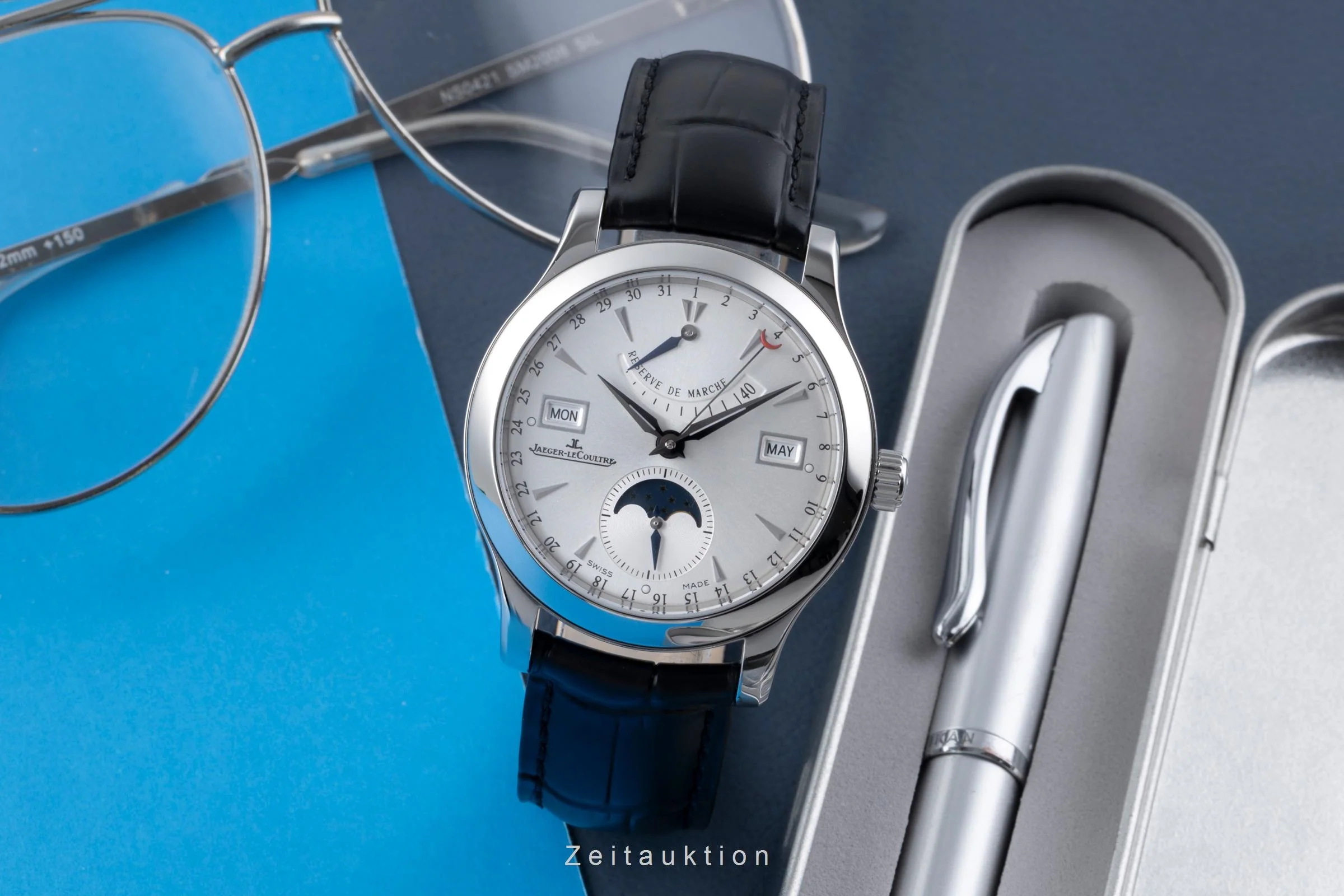 Jaeger LeCoultre Master Calendar steel automatic men's watch Q151842A  ,147.8.41.S   [2506384] - Image 4