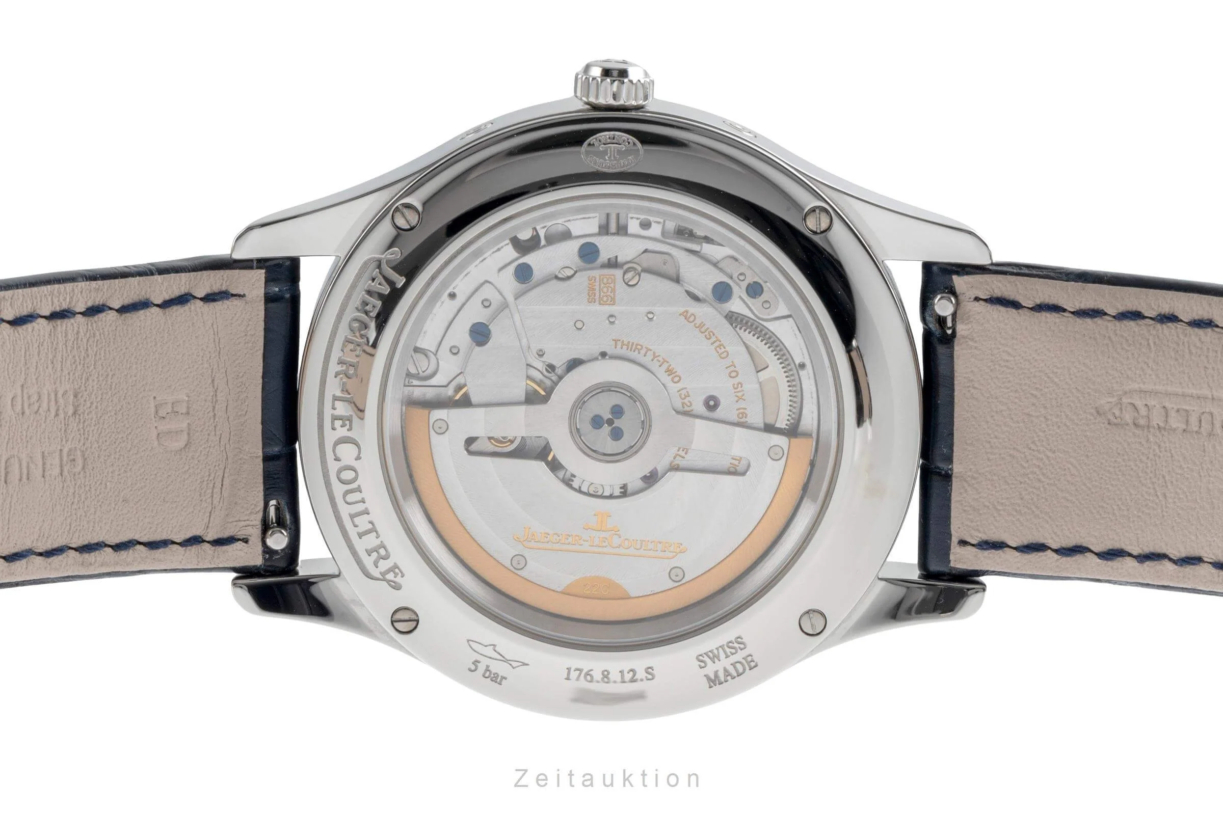Jaeger LeCoultre Master Calendar steel automatic men's watch Q1558420  176.8.12.S  [2502478] - Image 10