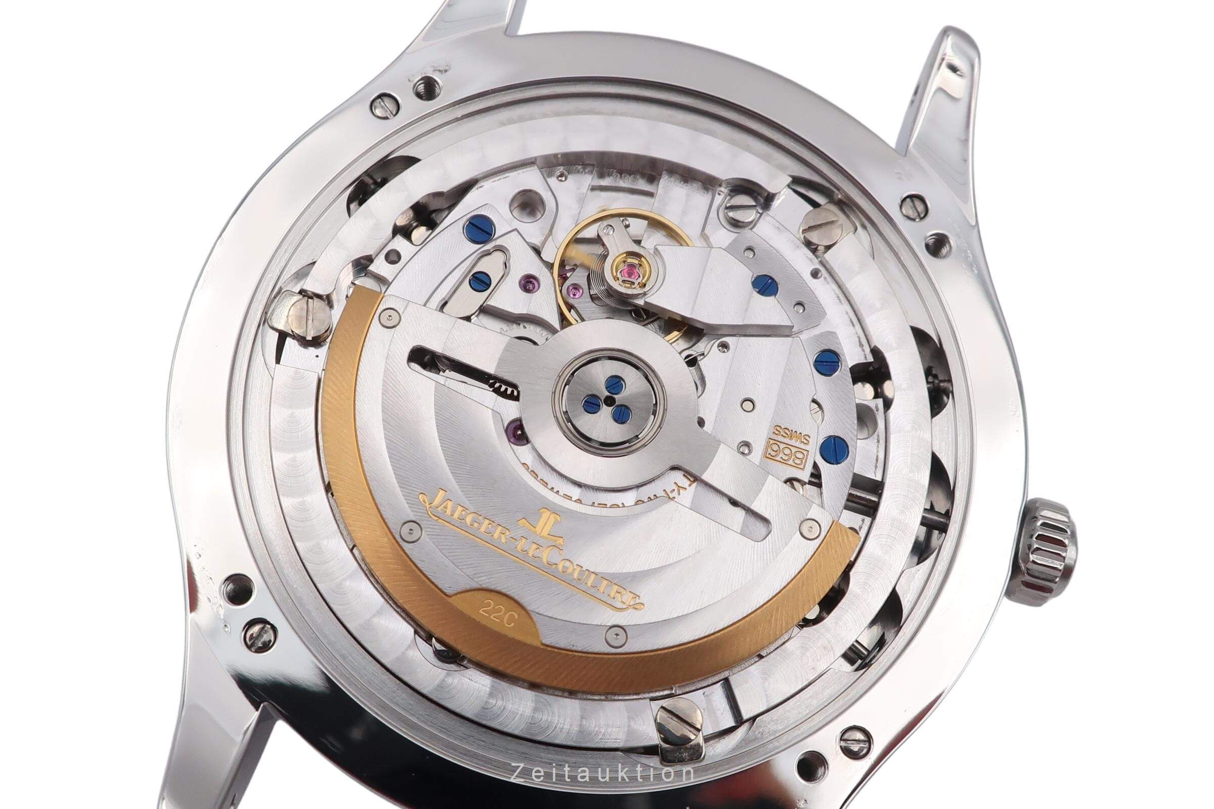 Jaeger LeCoultre Master Calendar steel automatic men's watch Q1558420  176.8.12.S  [2502478] - Image 14