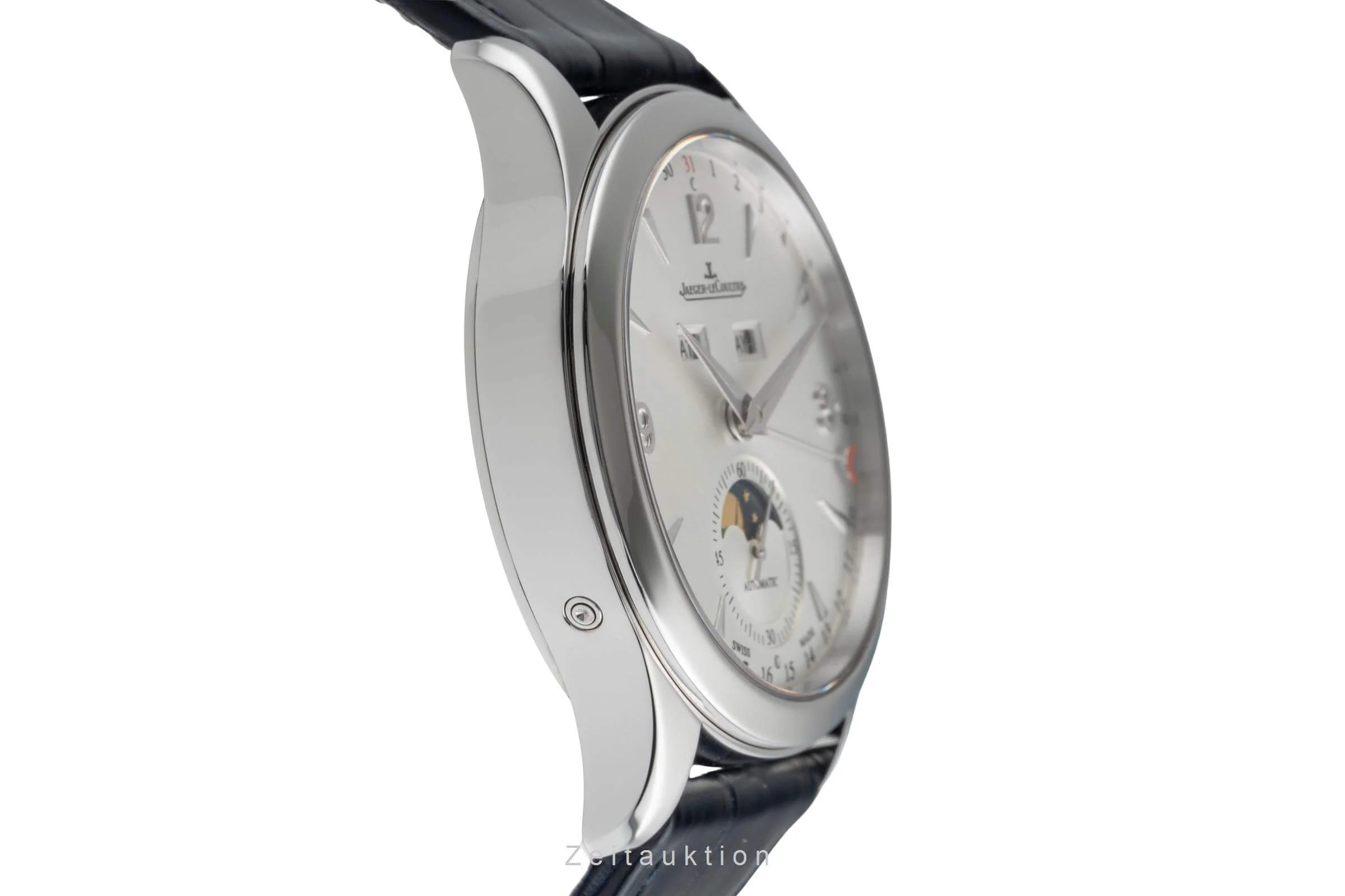 Jaeger LeCoultre Master Calendar steel automatic men's watch Q1558420  176.8.12.S  [2502478] - Image 8