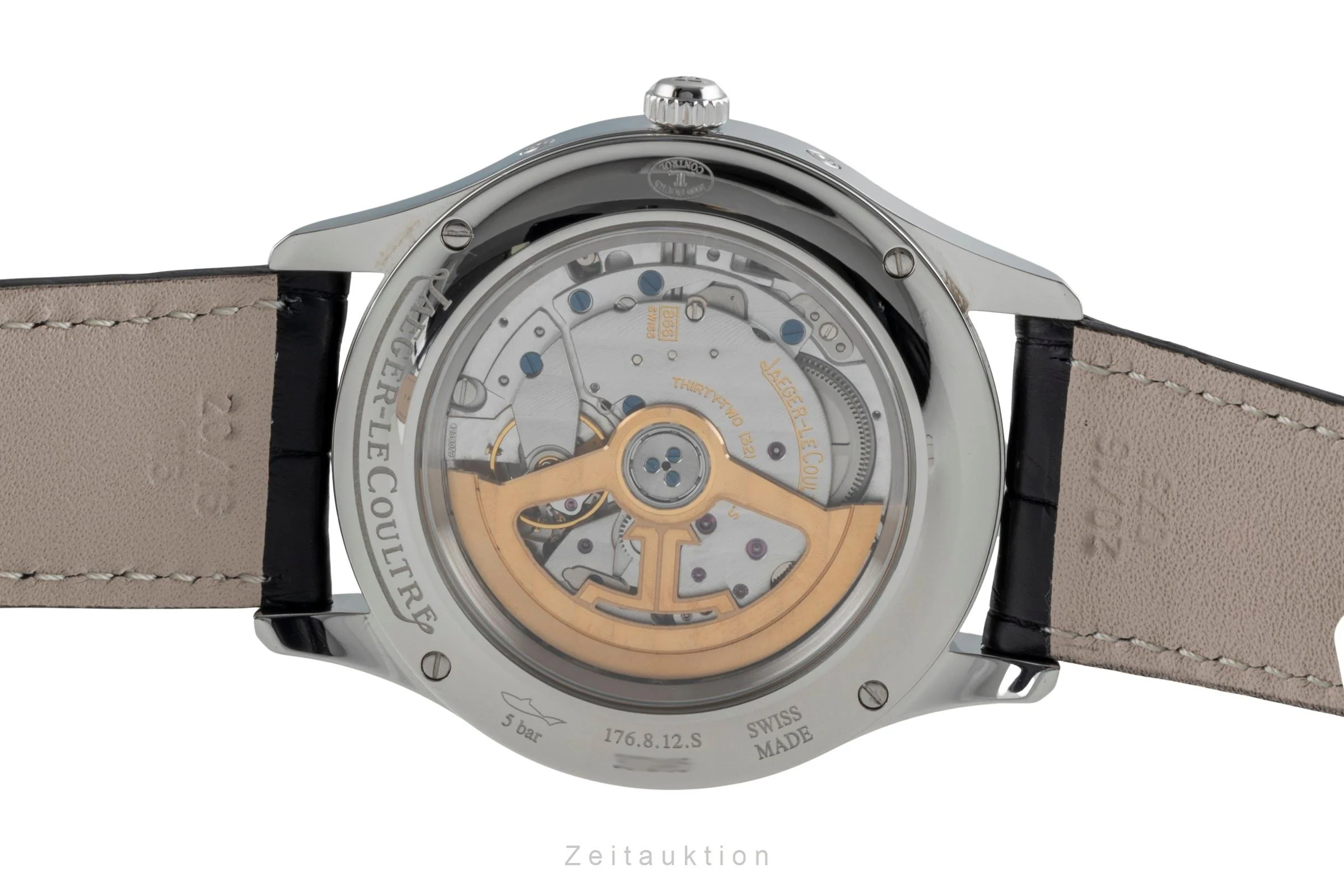 Jaeger LeCoultre Master Calendar steel automatic men's watch Q1558420  176.8.12.S  [2505578] - Image 12