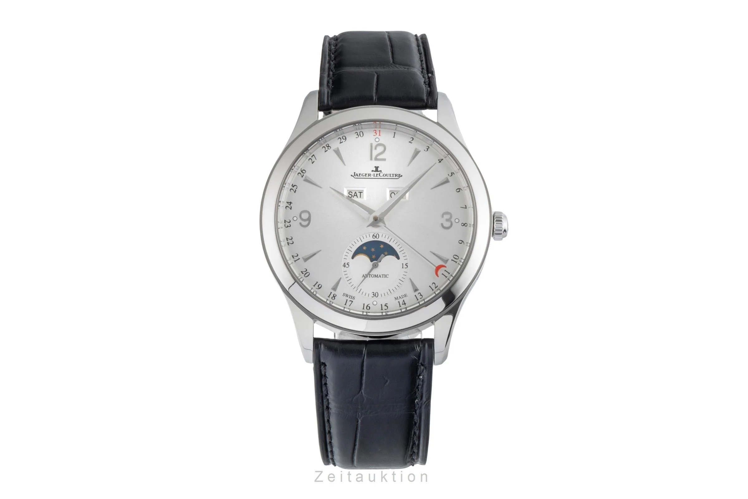 Jaeger LeCoultre Master Calendar steel automatic men's watch Q1558420  176.8.12.S  [2505578] - Image 5