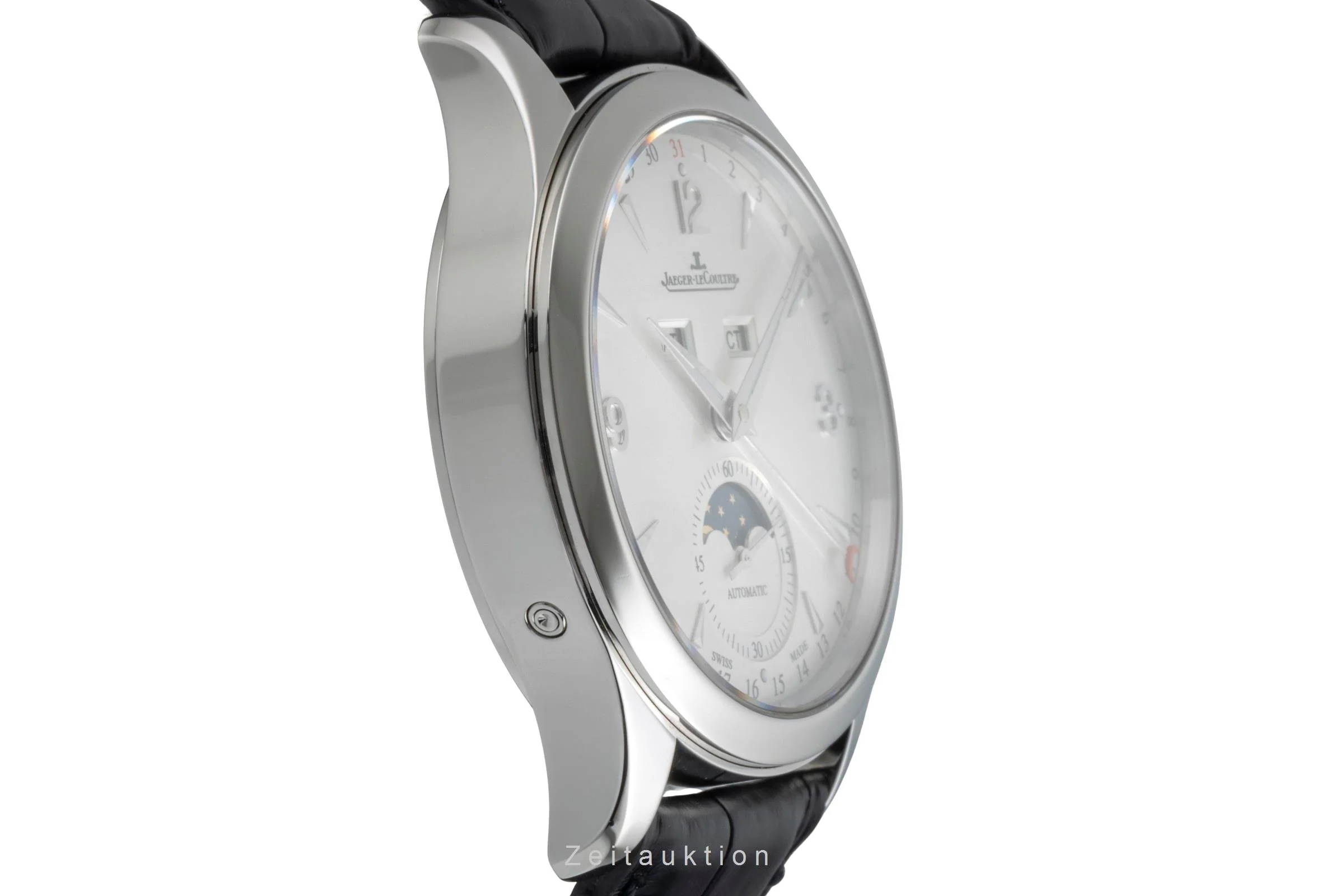 Jaeger LeCoultre Master Calendar steel automatic men's watch Q1558420  176.8.12.S  [2505578] - Image 8