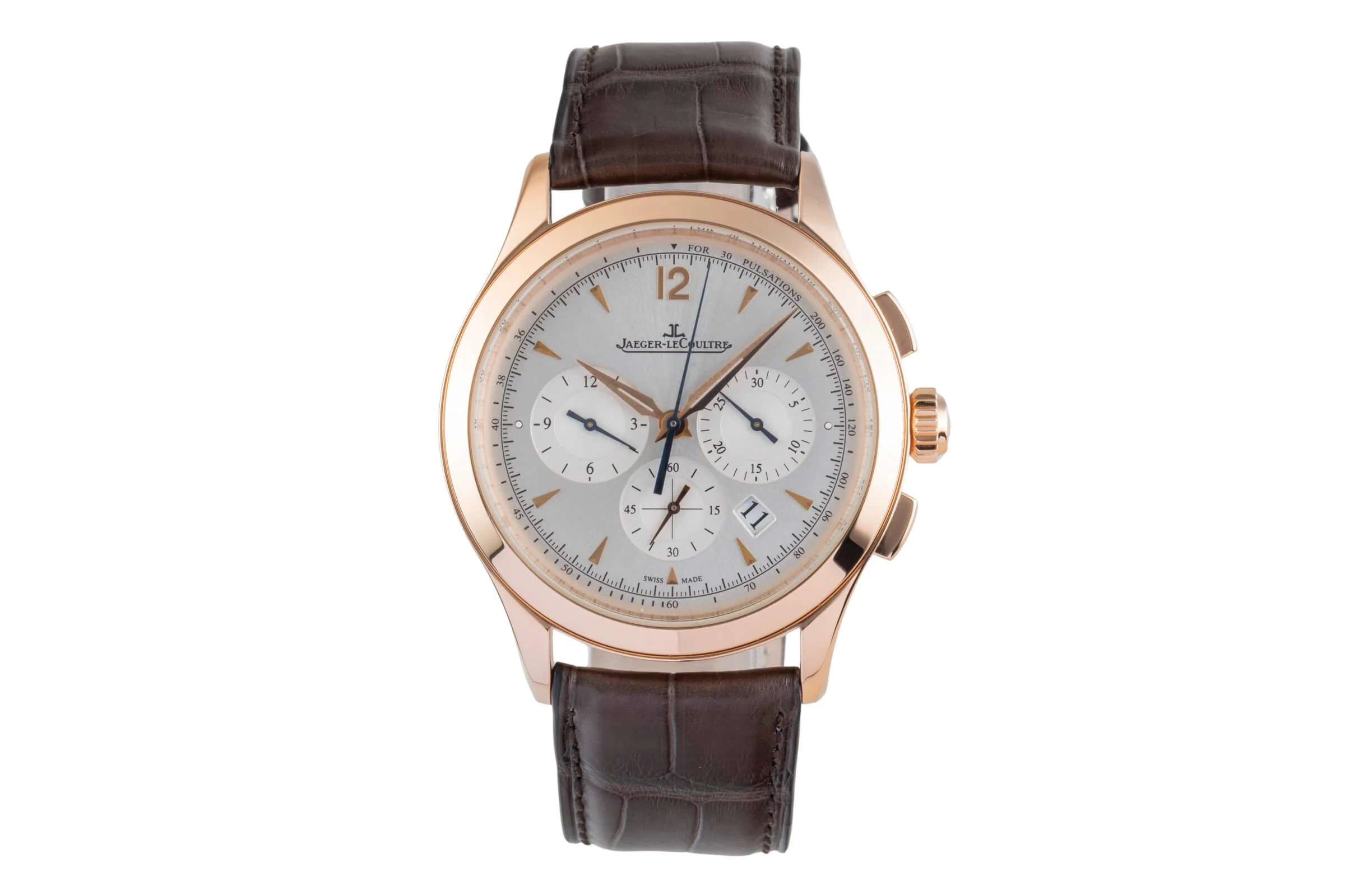 Jaeger LeCoultre Master Chronograph chronograph 18 ct red gold automatic men's watch Q1532420  174.2.C1  [2501797] - Image 5