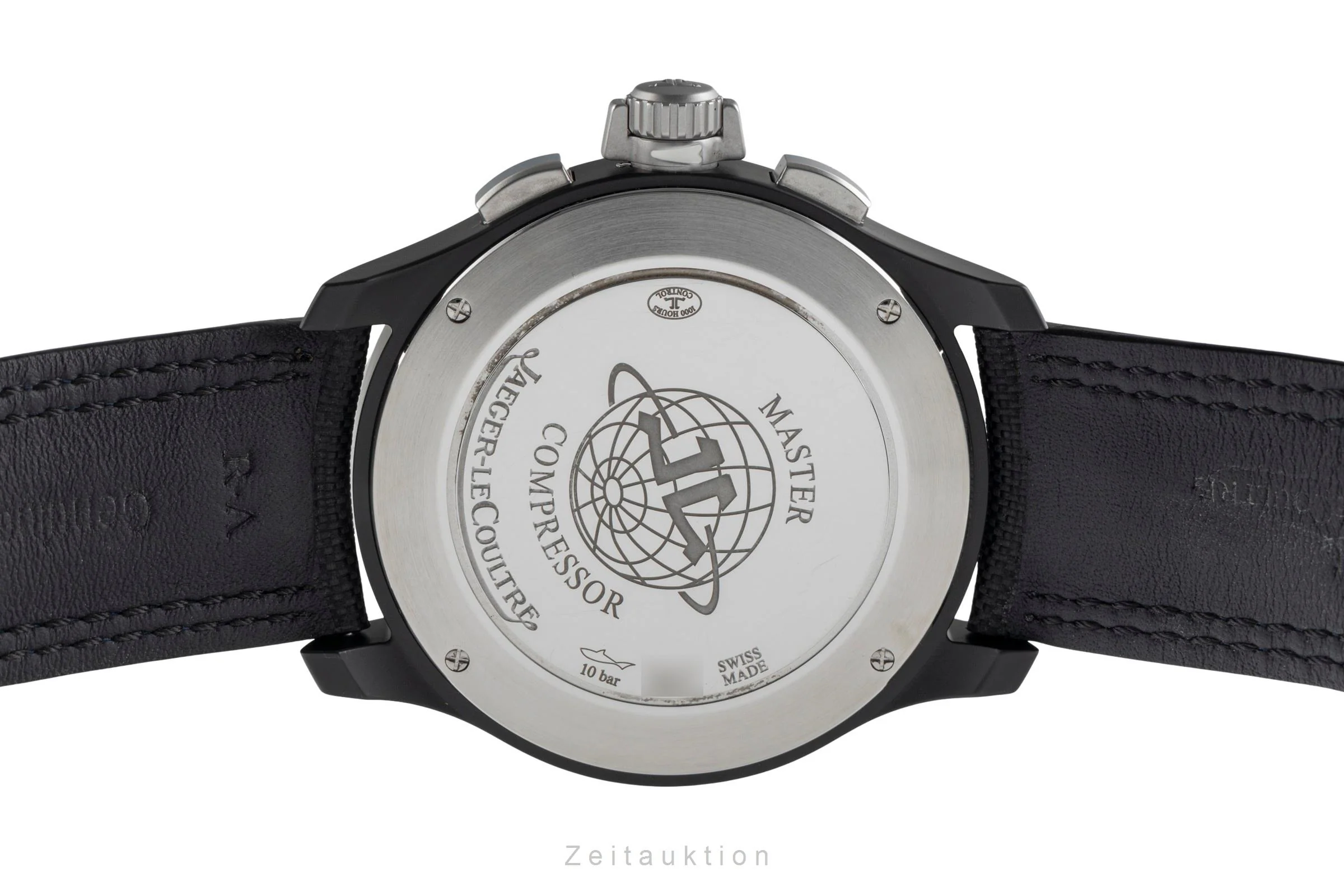 Jaeger LeCoultre Master Chronograph chronograph ceramic / steel automatic men's watch Q205C571 , 179.C.C7  [2503697] - Image 11