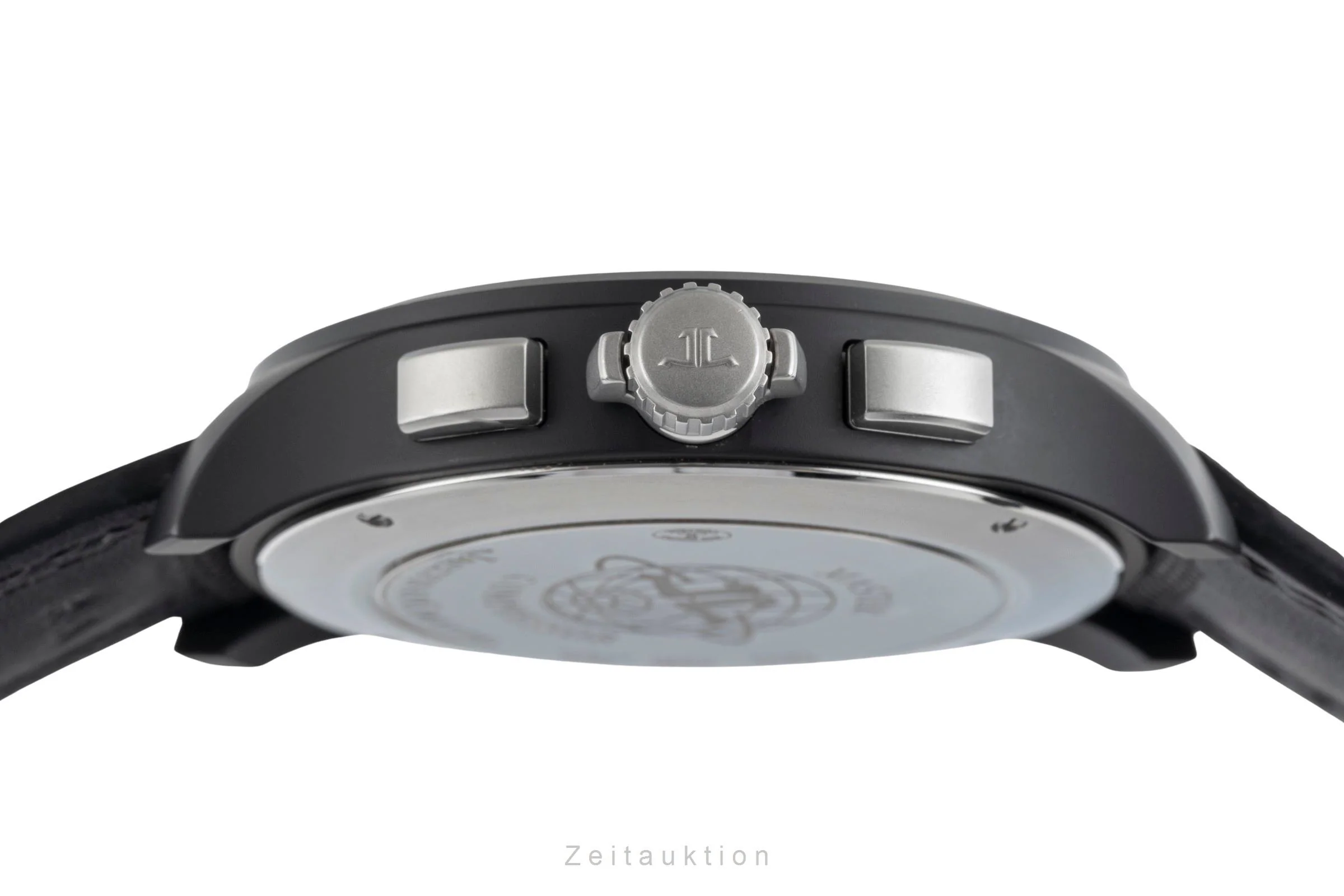 Jaeger LeCoultre Master Chronograph chronograph ceramic / steel automatic men's watch Q205C571 , 179.C.C7  [2503697] - Image 12