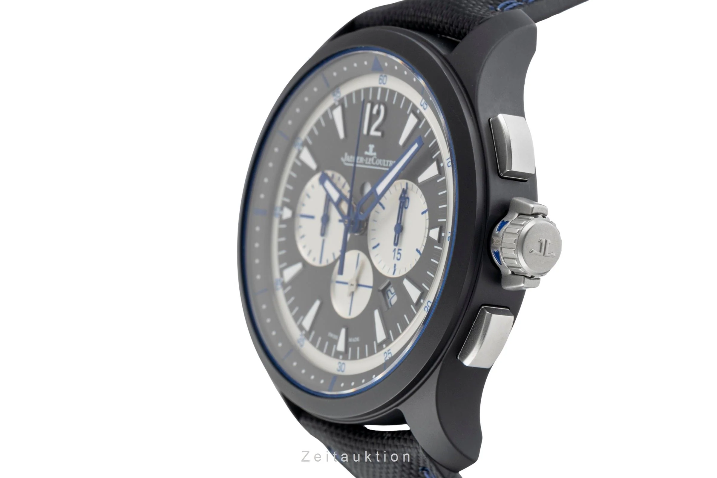 Jaeger LeCoultre Master Chronograph chronograph ceramic / steel automatic men's watch Q205C571 , 179.C.C7  [2503697] - Image 7