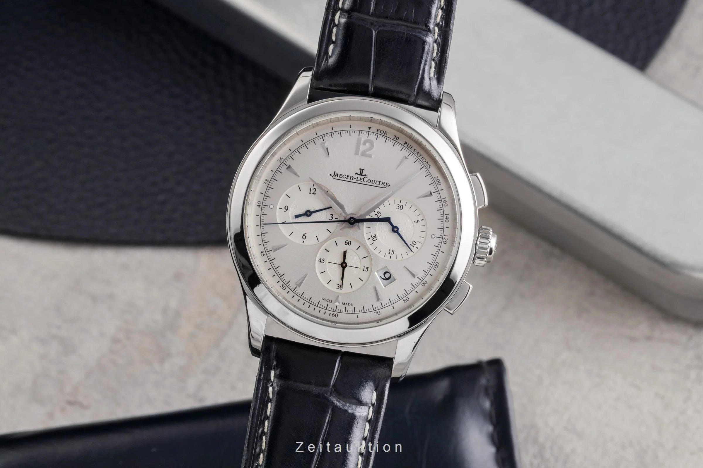 Jaeger LeCoultre Master Chronograph chronograph steel automatic men's watch Q1538420  174.8.C1  [2504050] - Image 2