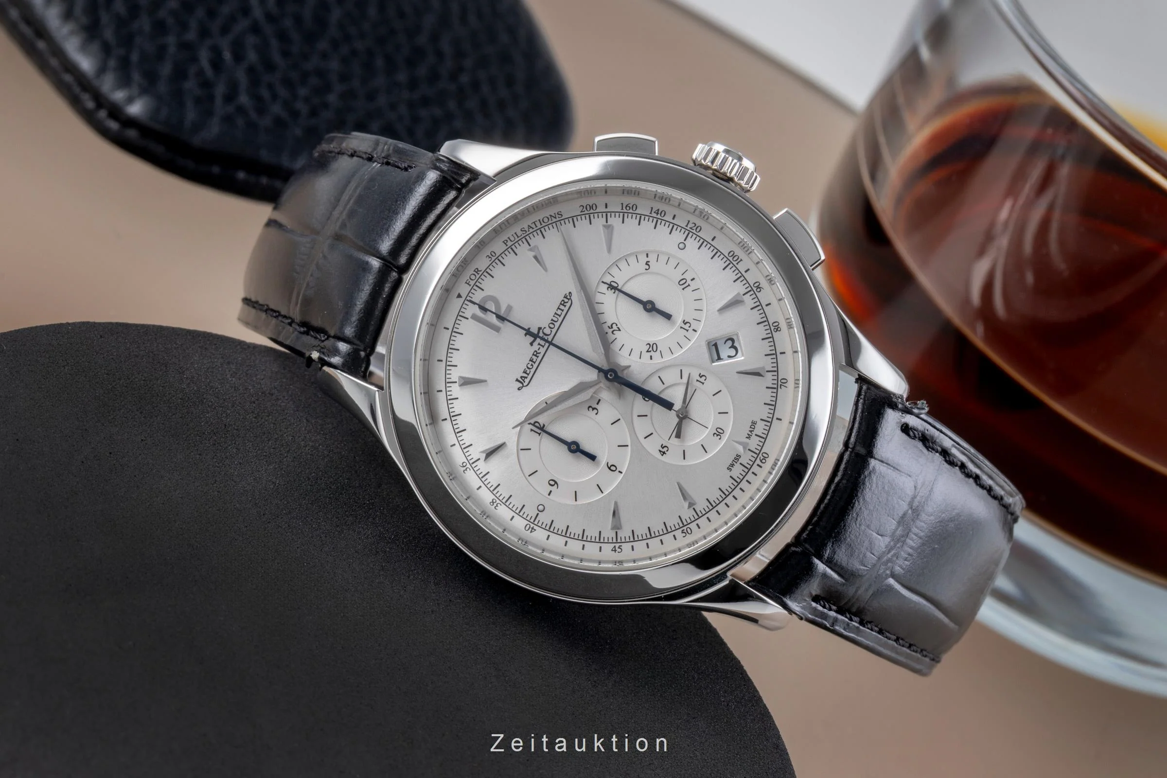 Jaeger LeCoultre Master Chronograph chronograph steel automatic men's watch Q1538420  174.8.C1  [2505560] - Image 3