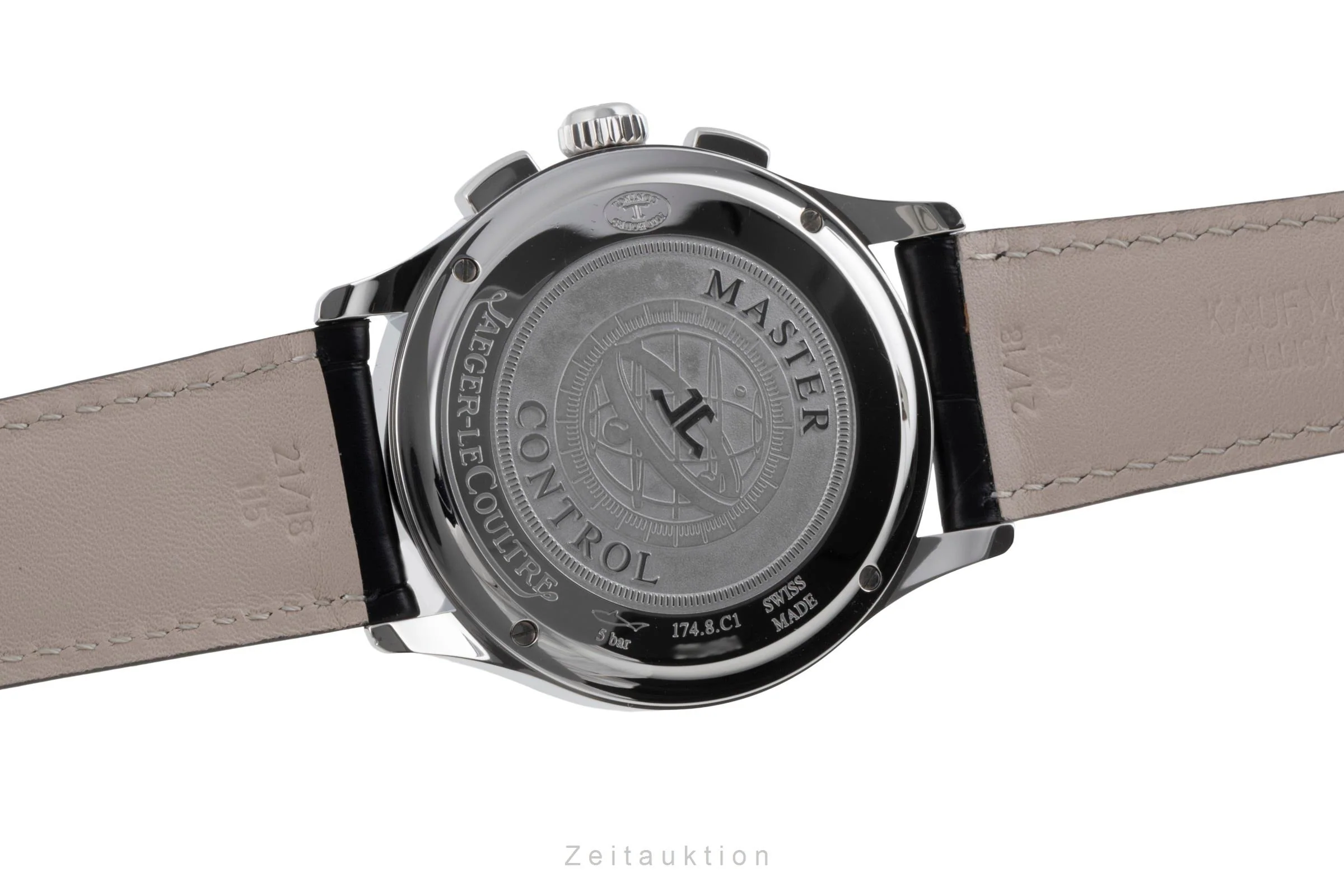 Jaeger LeCoultre Master Chronograph chronograph steel automatic men's watch Q1538470 , 174.8.C1  [2504345] - Image 12