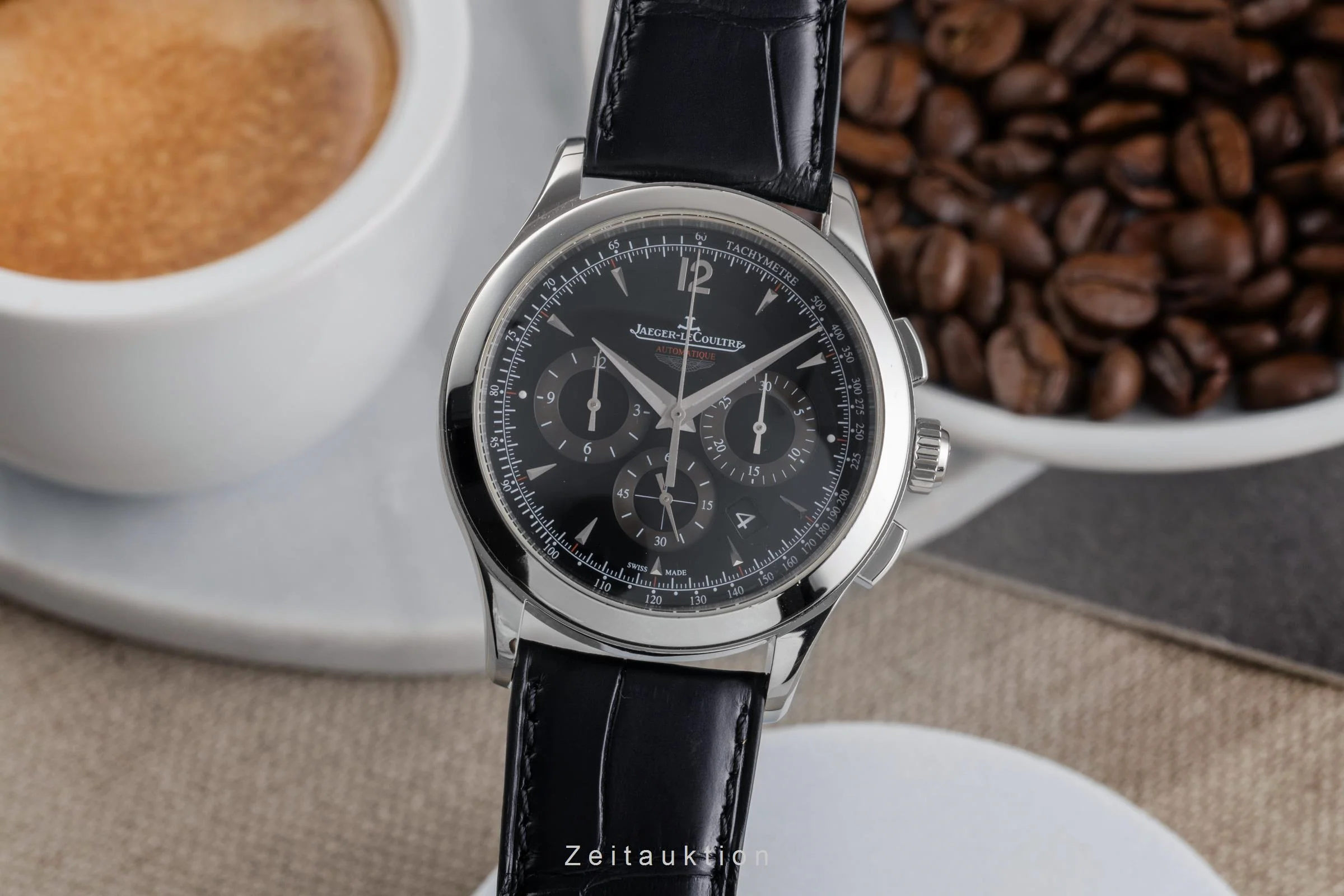 Jaeger LeCoultre Master Chronograph chronograph steel automatic men's watch Q153847N 174.8.C1  [2503015] - Image 2