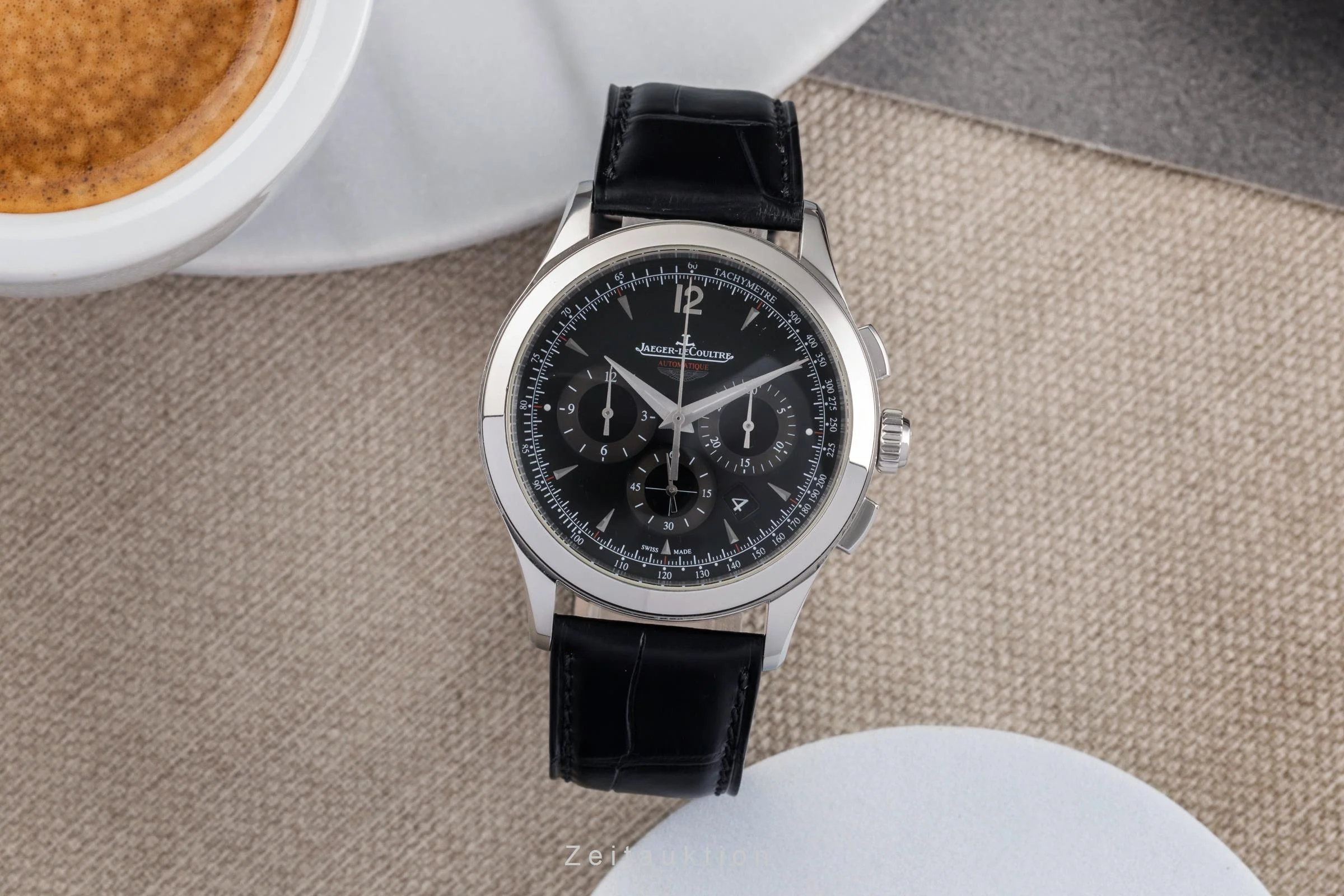 Jaeger LeCoultre Master Chronograph chronograph steel automatic men's watch Q153847N 174.8.C1  [2503015] - Image 4