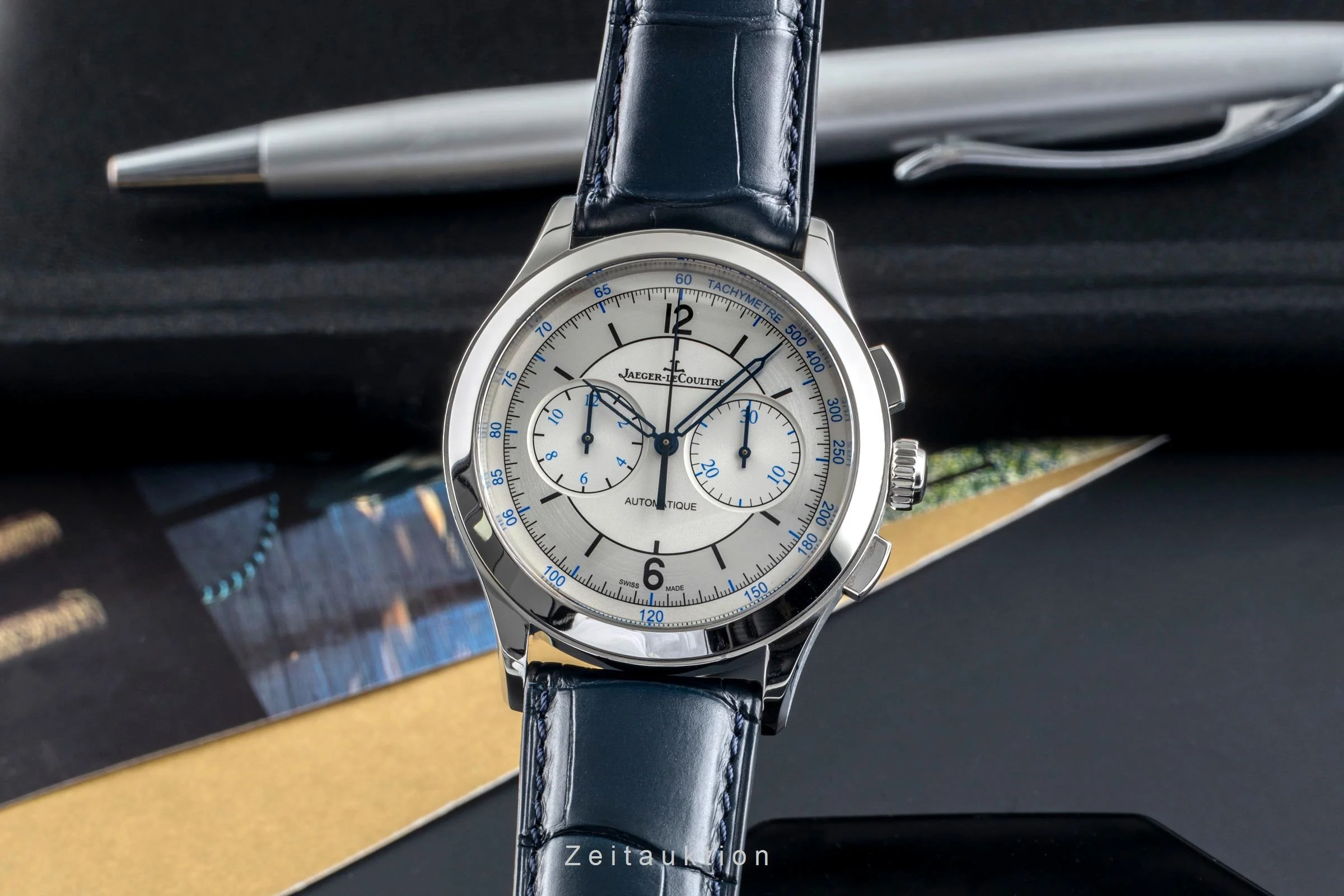 Jaeger LeCoultre Master Chronograph chronograph steel automatic men's watch Q1538530  174.8.C1  [2505291] - Image 2
