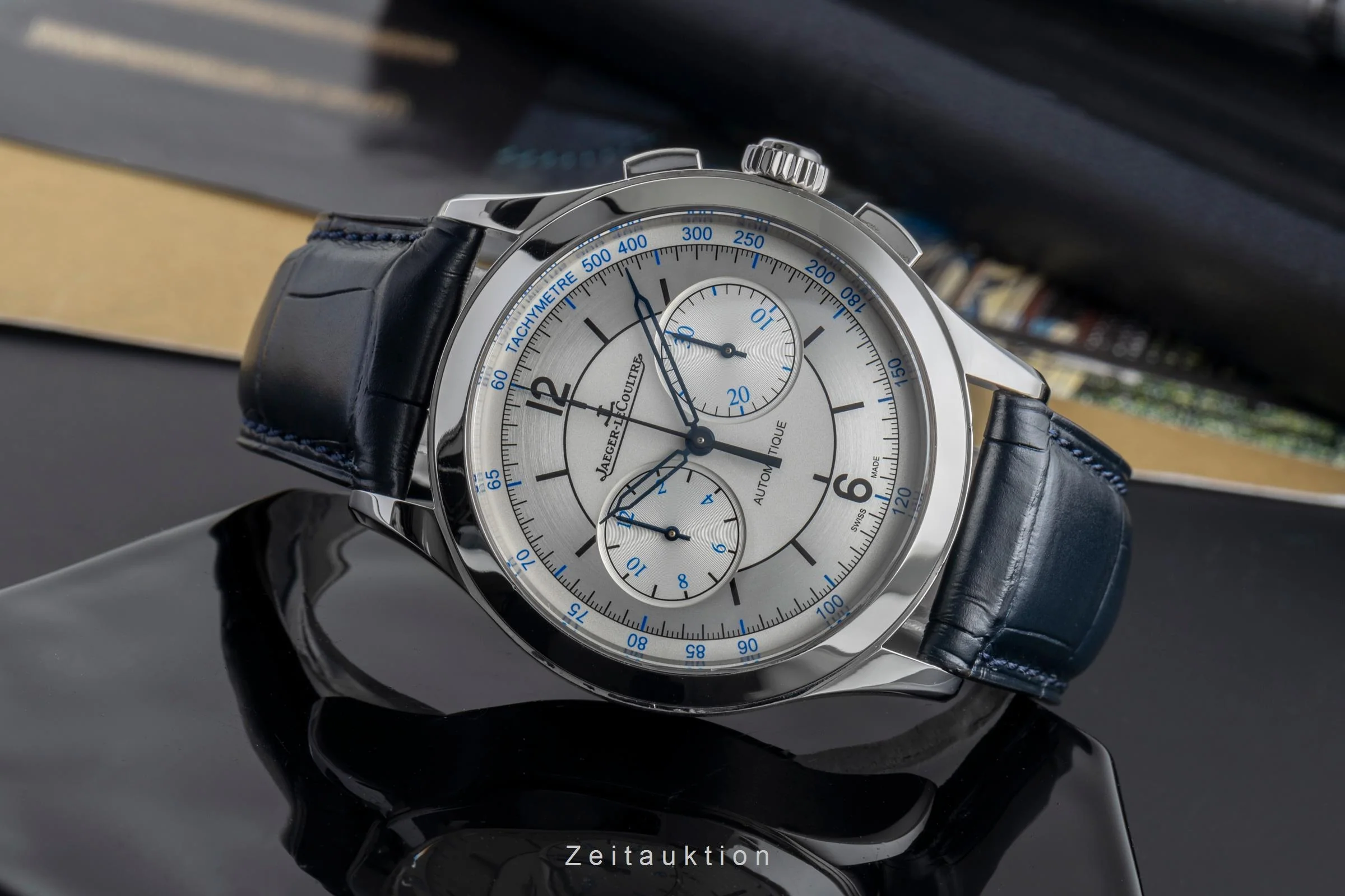 Jaeger LeCoultre Master Chronograph chronograph steel automatic men's watch Q1538530  174.8.C1  [2505291] - Image 3