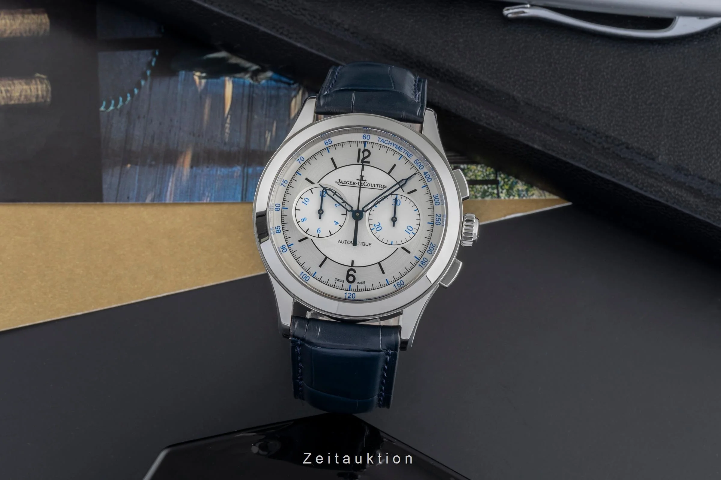 Jaeger LeCoultre Master Chronograph chronograph steel automatic men's watch Q1538530  174.8.C1  [2505291] - Image 4
