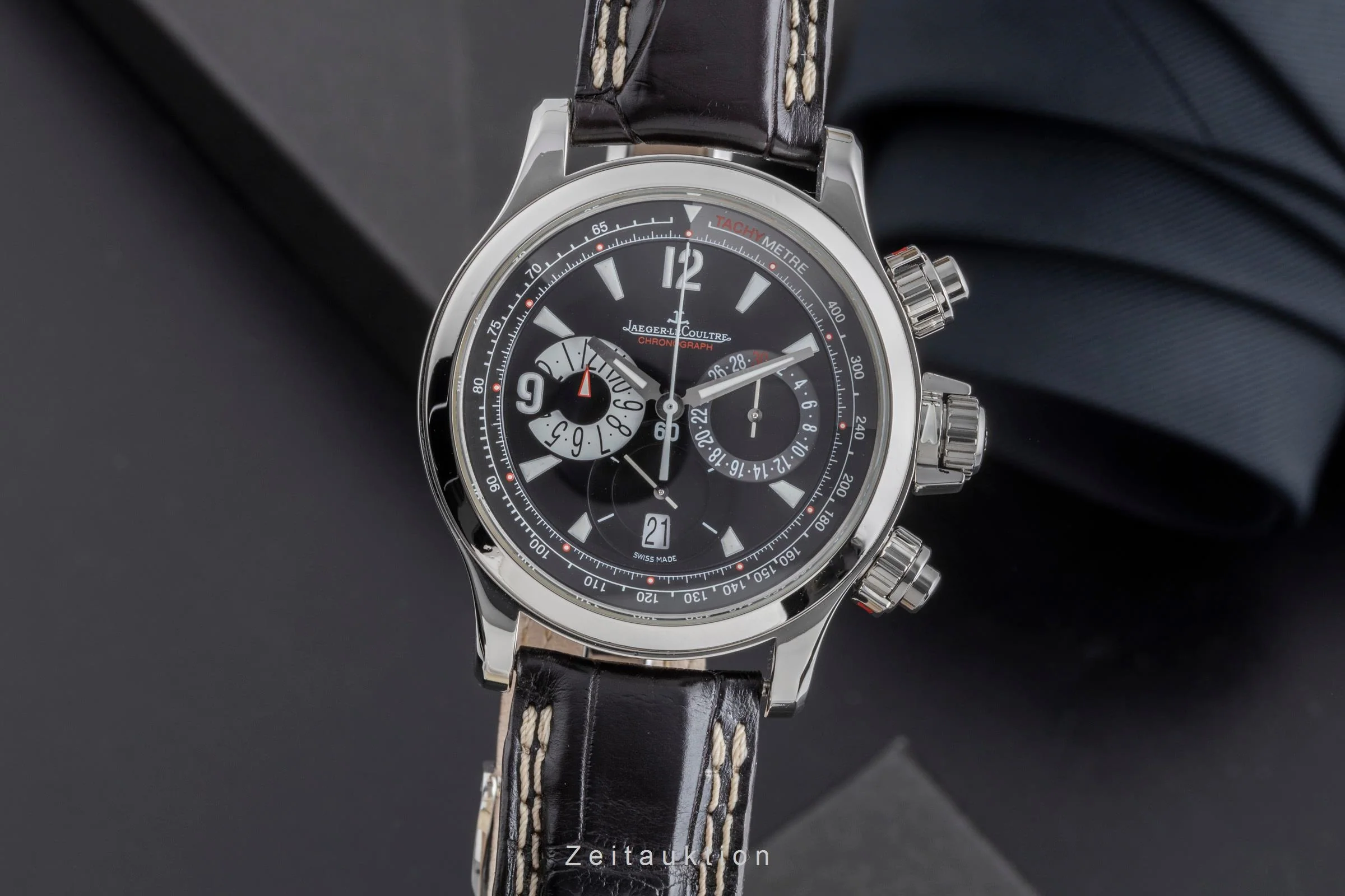 Jaeger LeCoultre Master Chronograph chronograph steel automatic men's watch Q1758470   146.8.25  [2502401] - Image 2