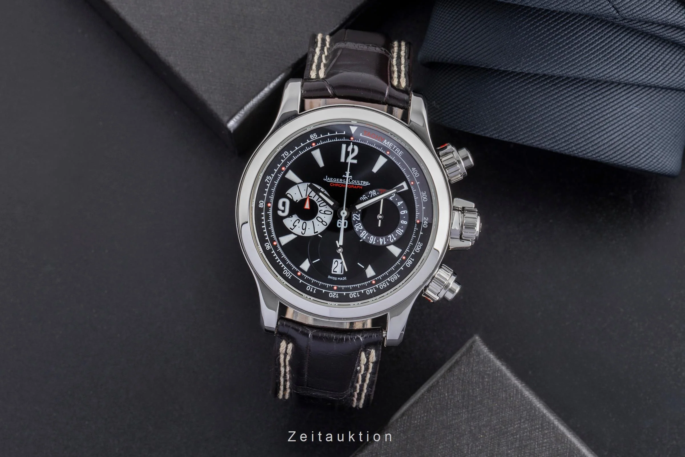 Jaeger LeCoultre Master Chronograph chronograph steel automatic men's watch Q1758470   146.8.25  [2502401] - Image 4